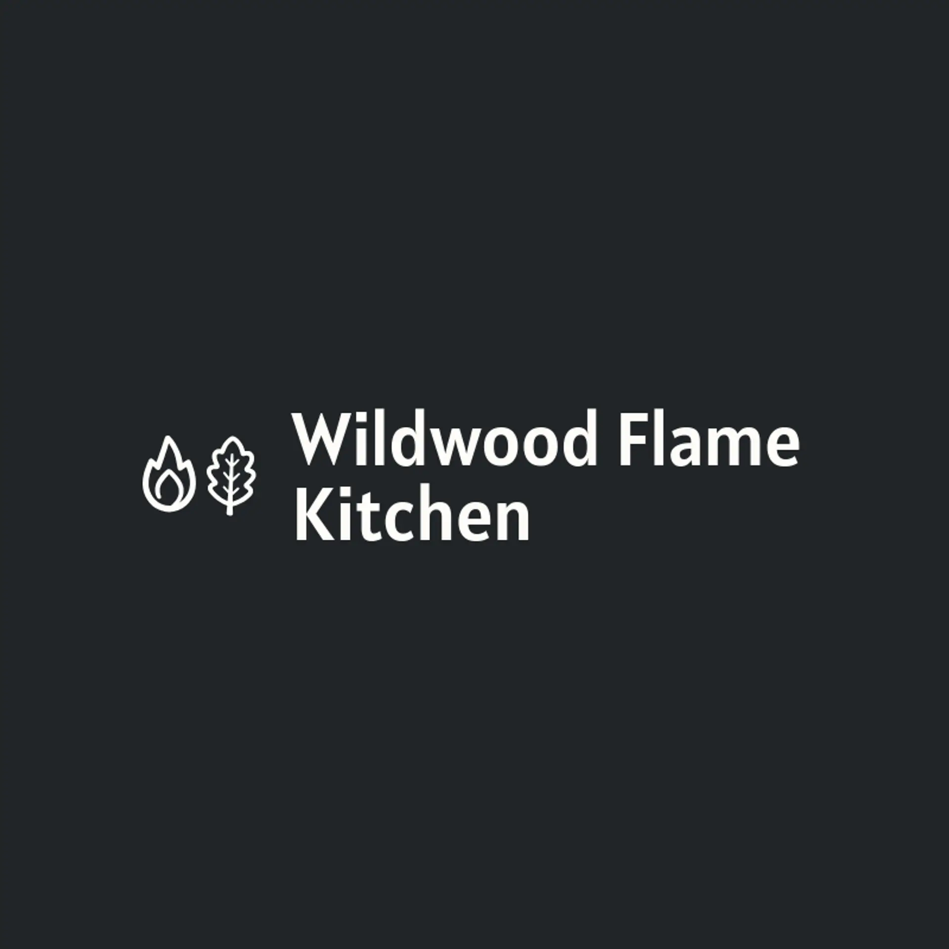Wildwood Flame Kitchen logo for kitchen