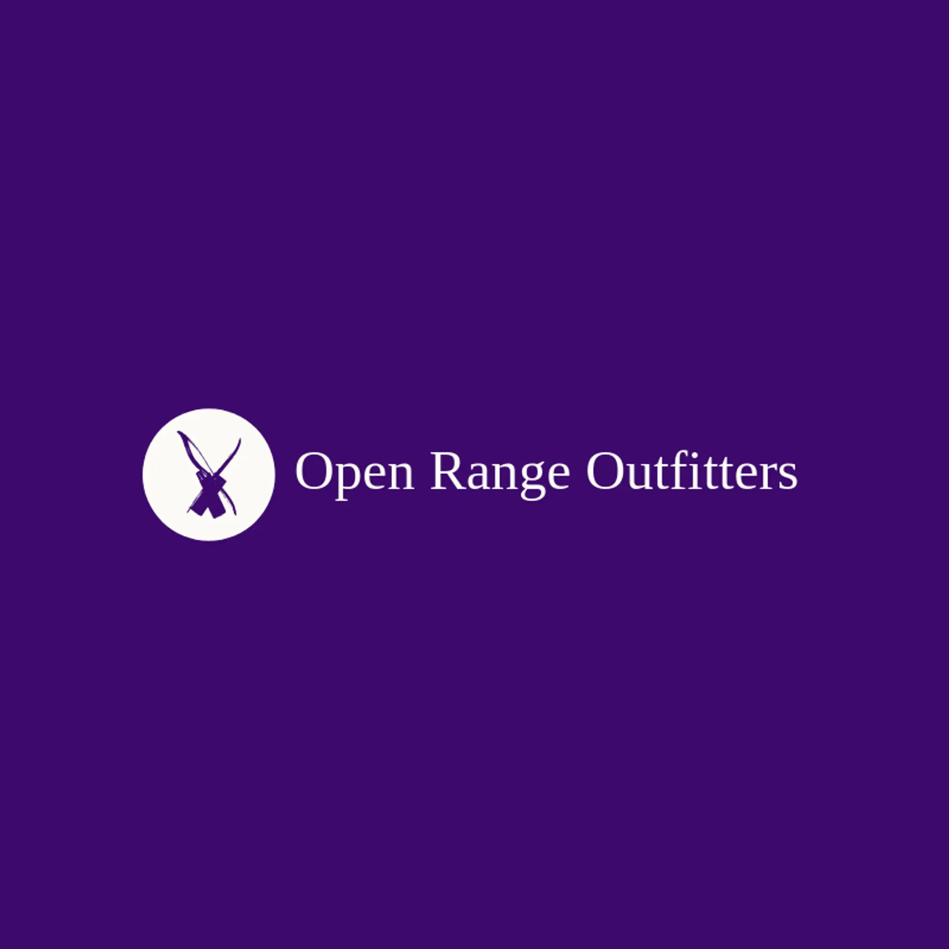 Open Range Outfitters logo for hunter