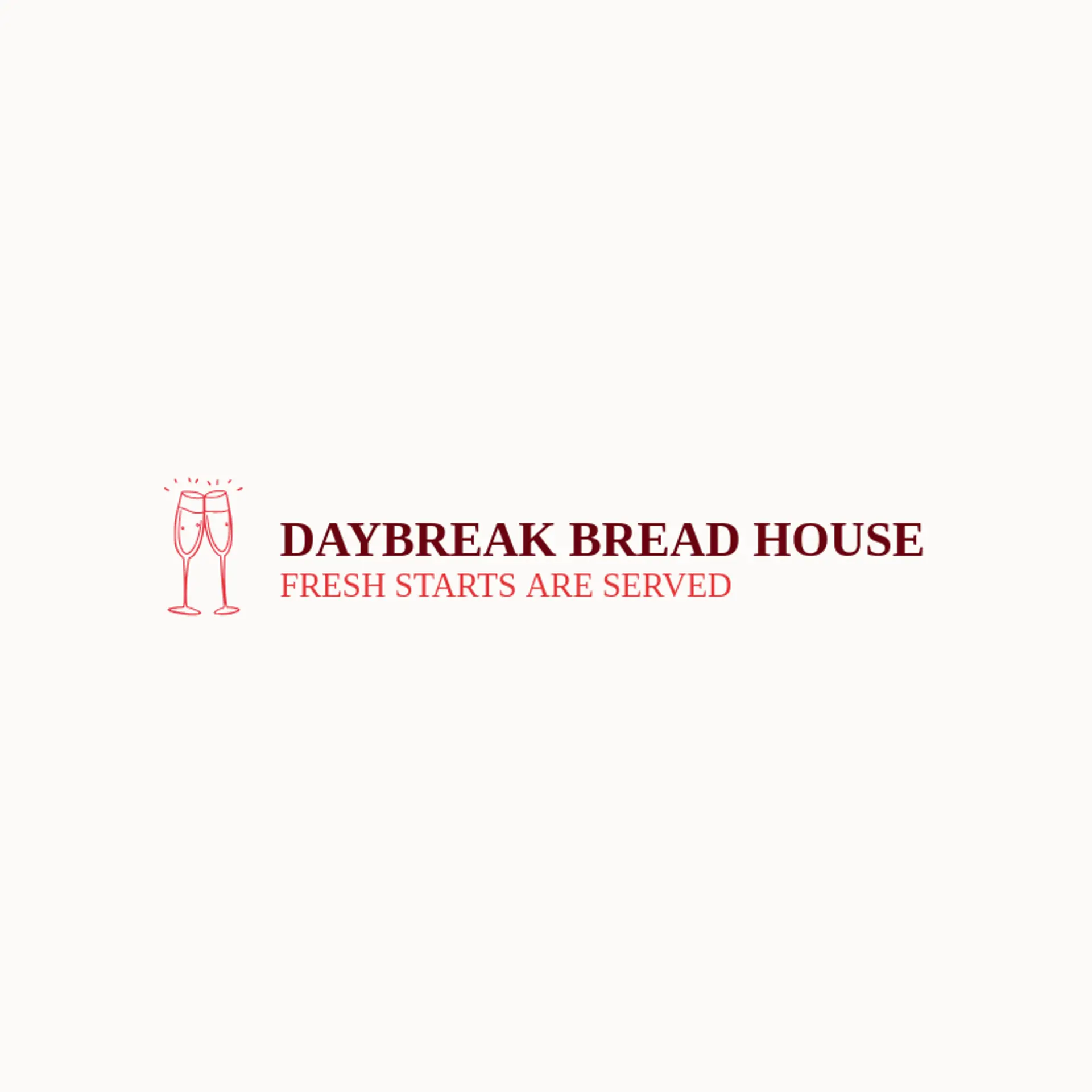 Daybreak Bread House logo for toast