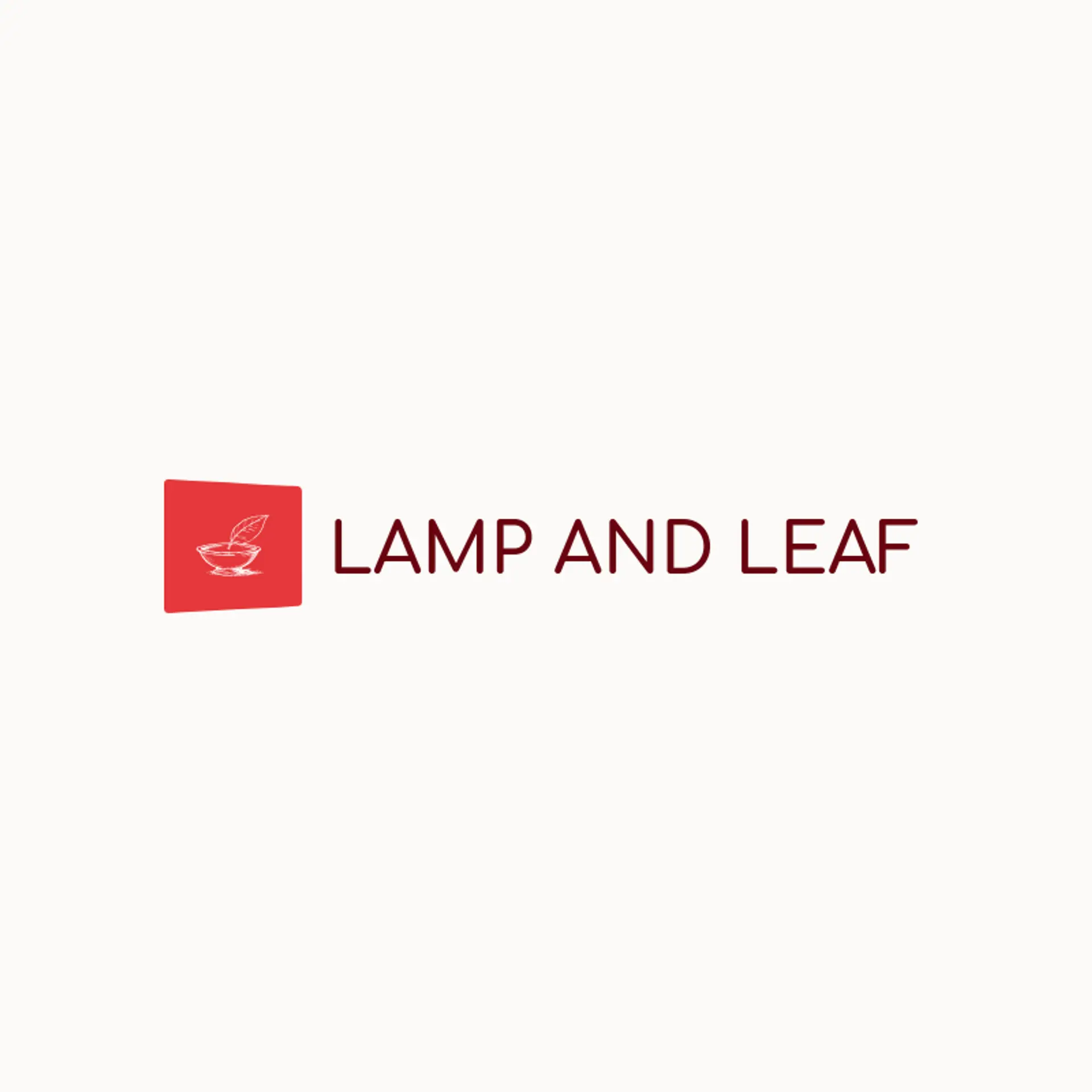 Lamp And Leaf logo for desi