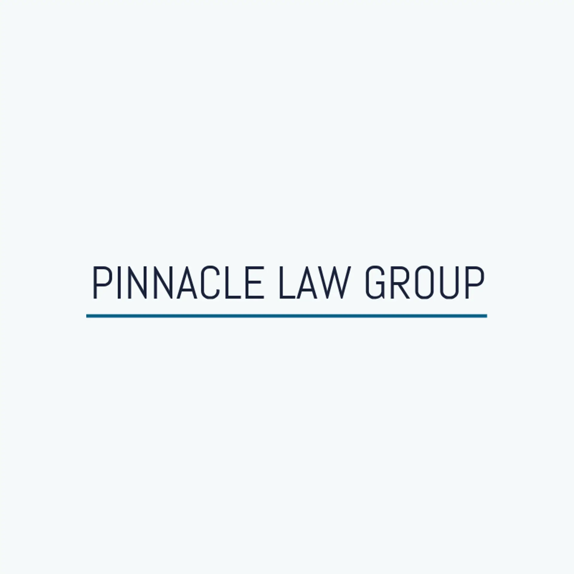 Pinnacle Law Group logo for law office