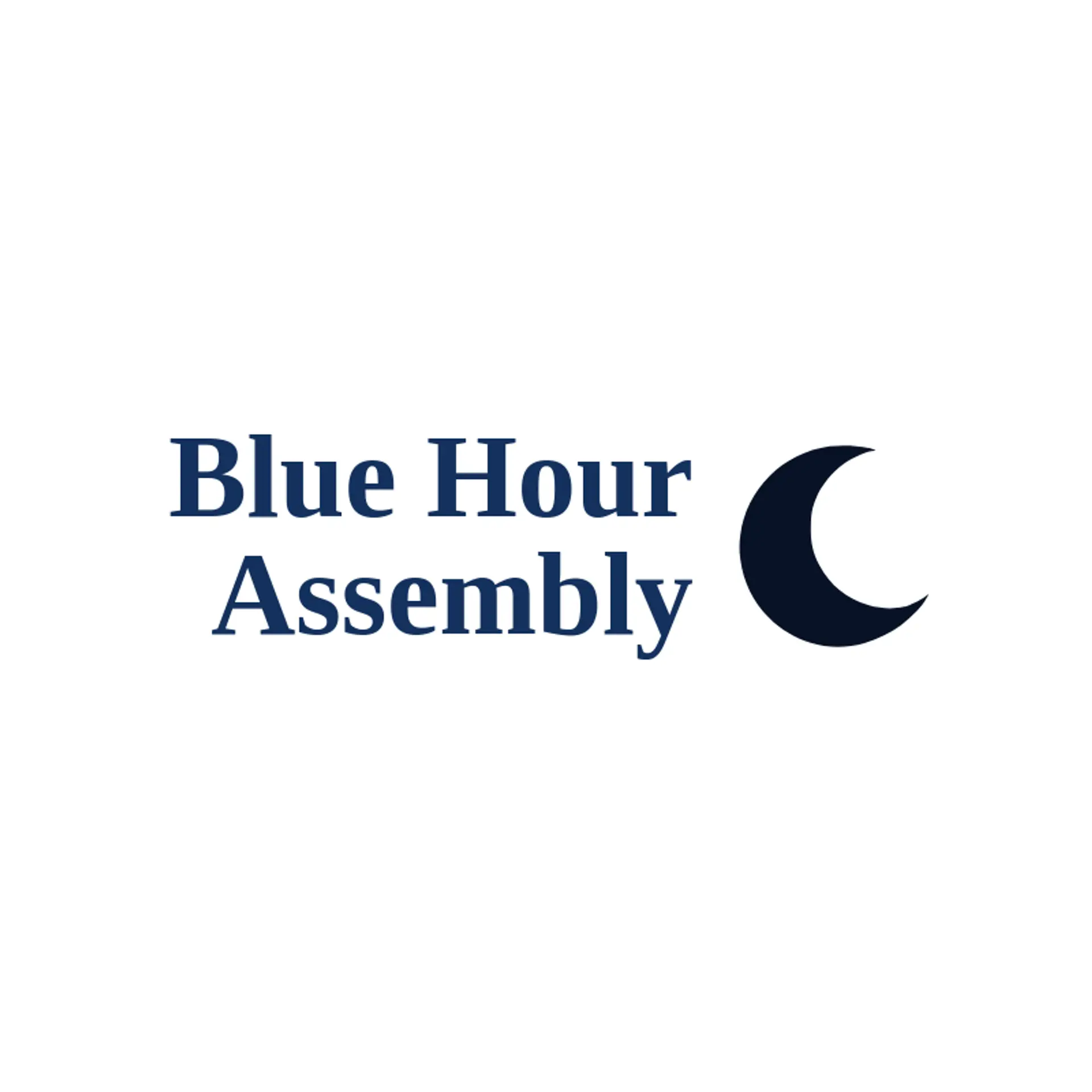 Blue Hour Assembly logo for cult