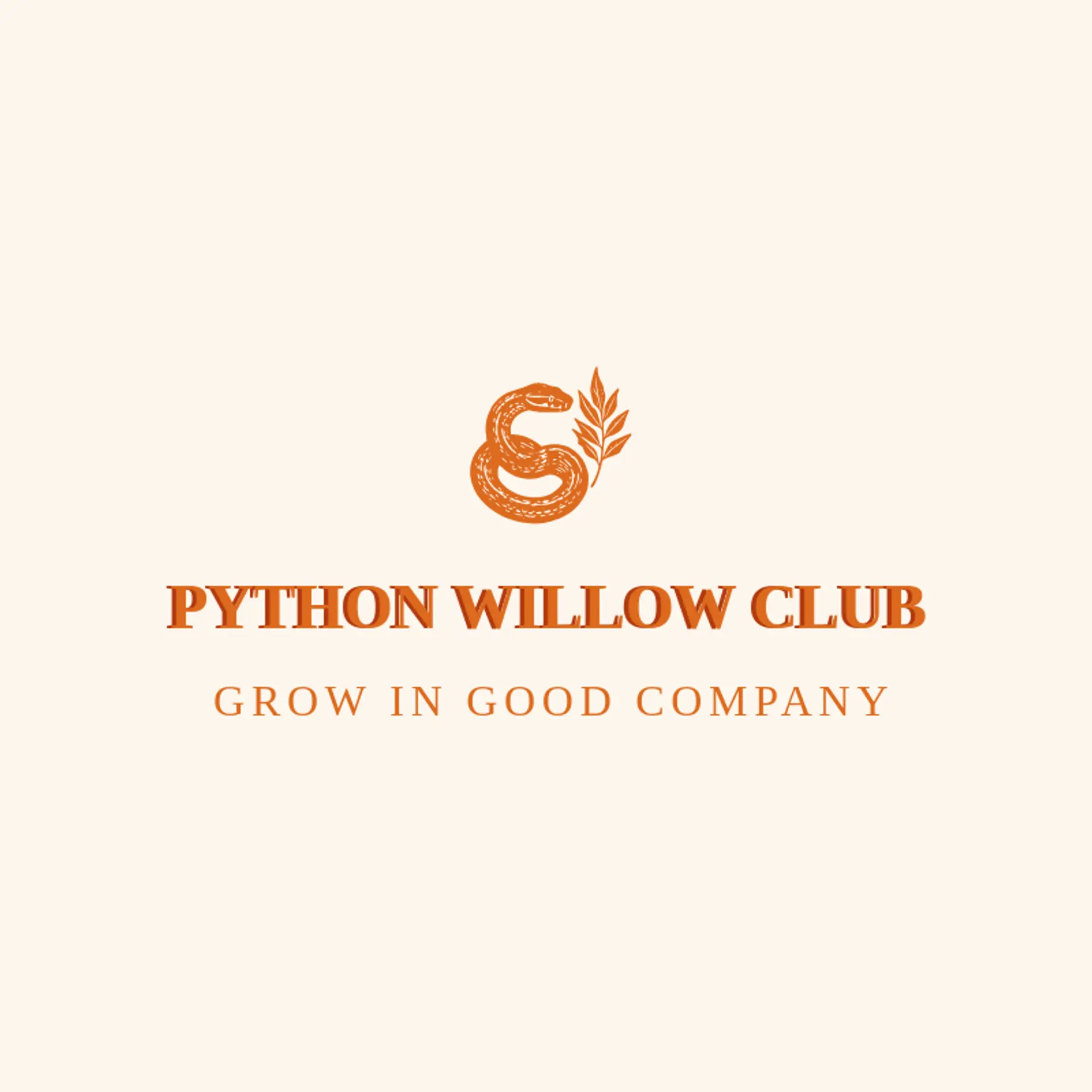 Python Willow Club logo for python