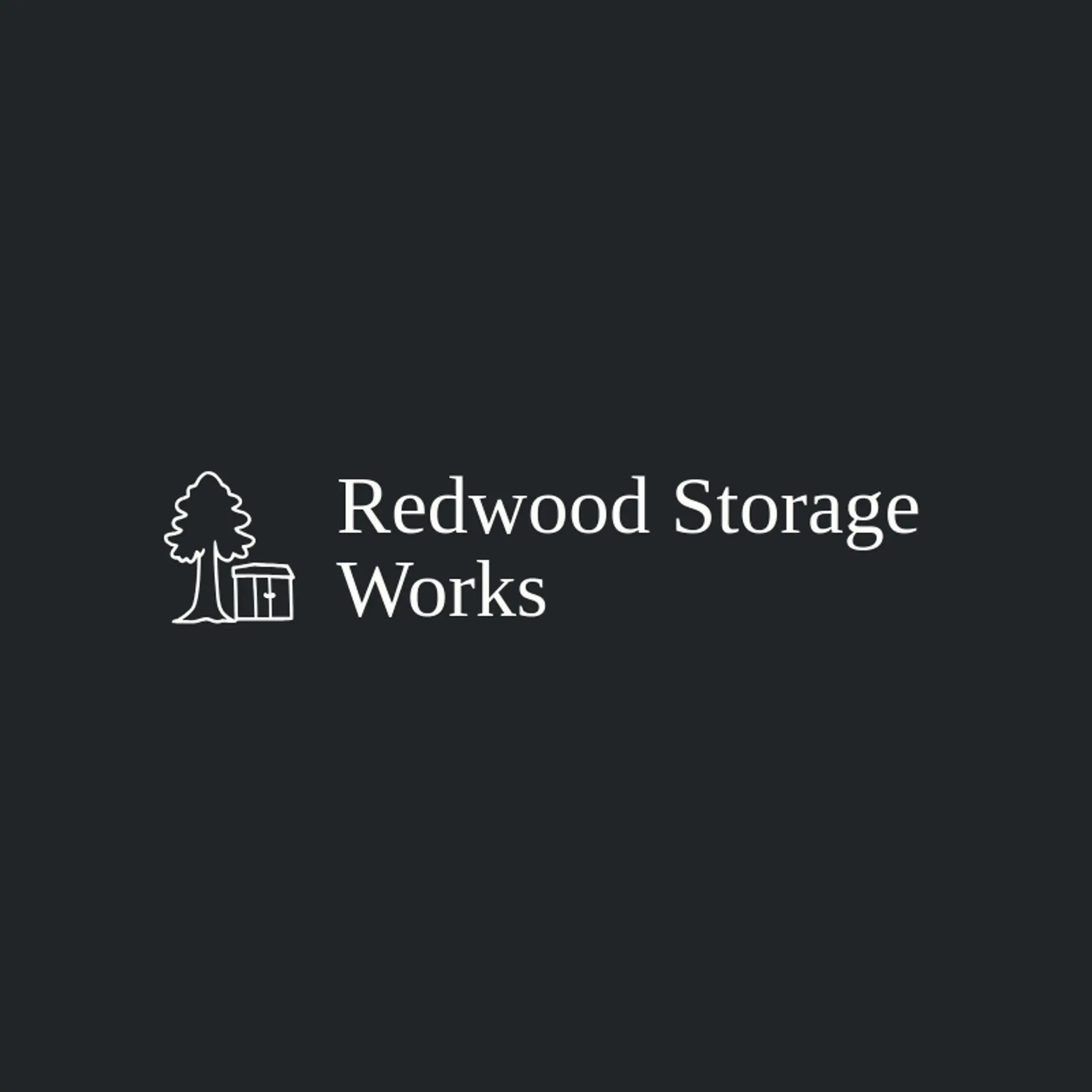 Redwood Storage Works logo for storage
