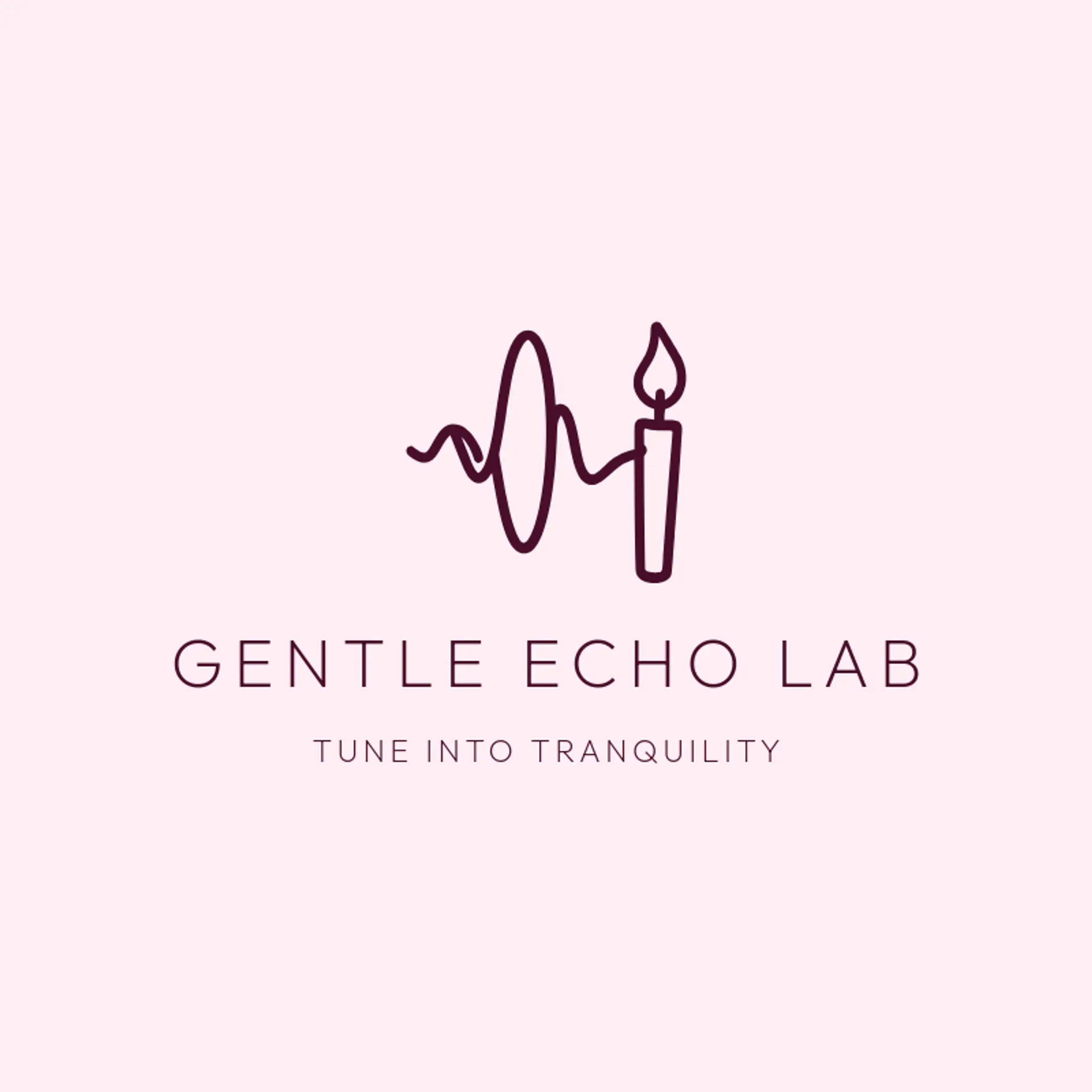 Gentle Echo Lab logo for asmr