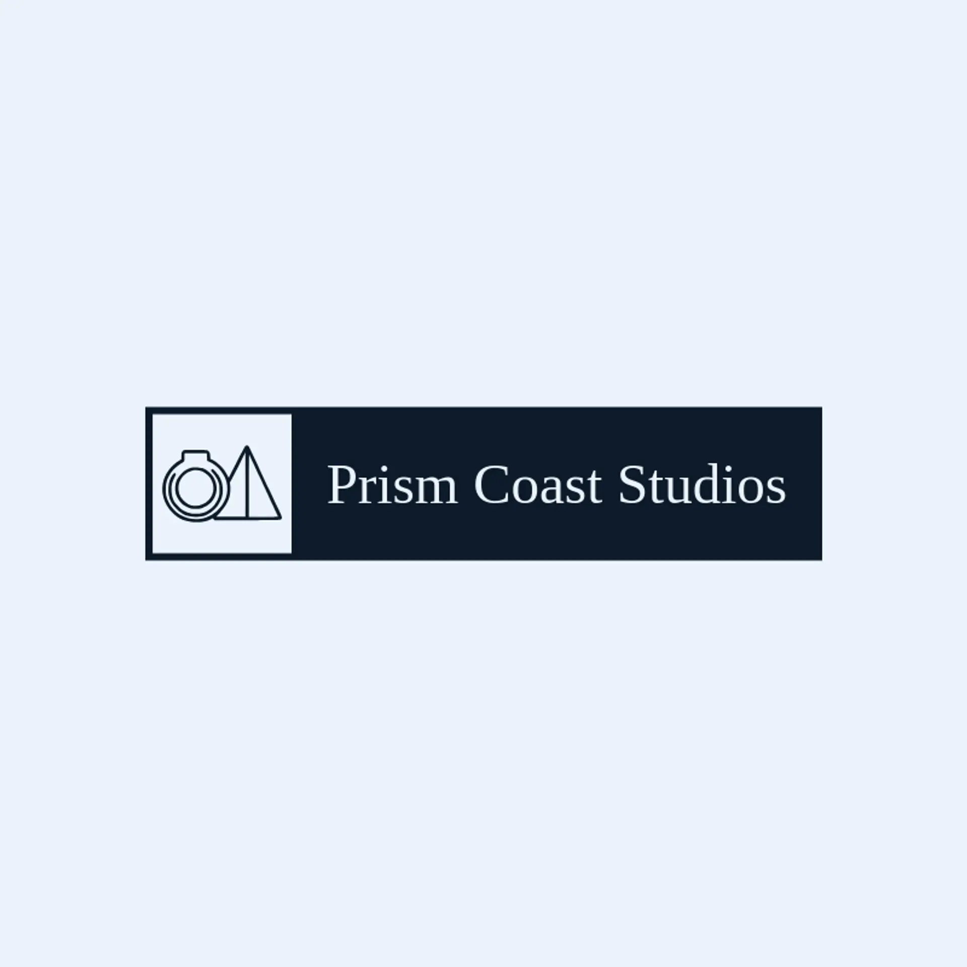 Prism Coast Studios logo for media company