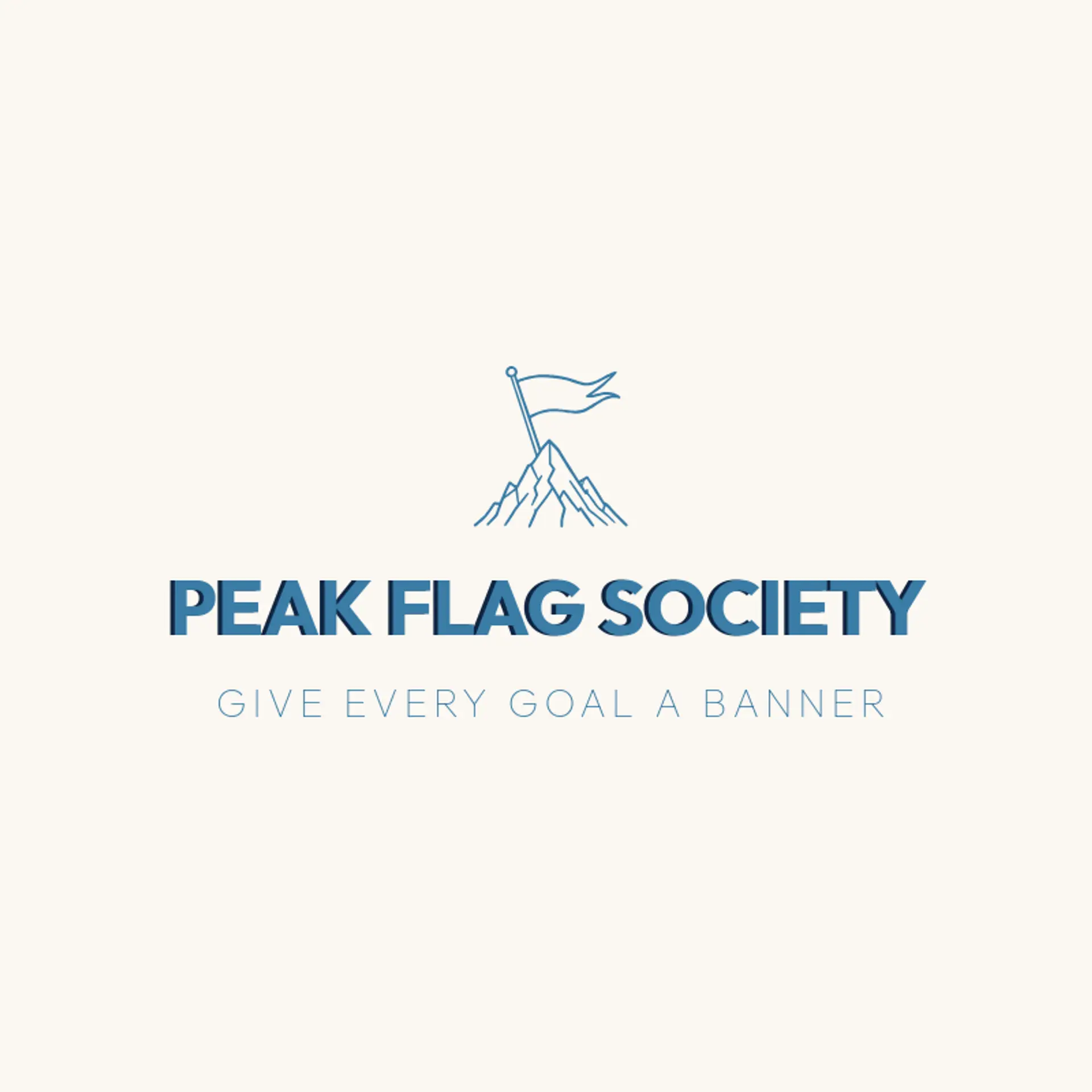 Peak Flag Society logo for summit