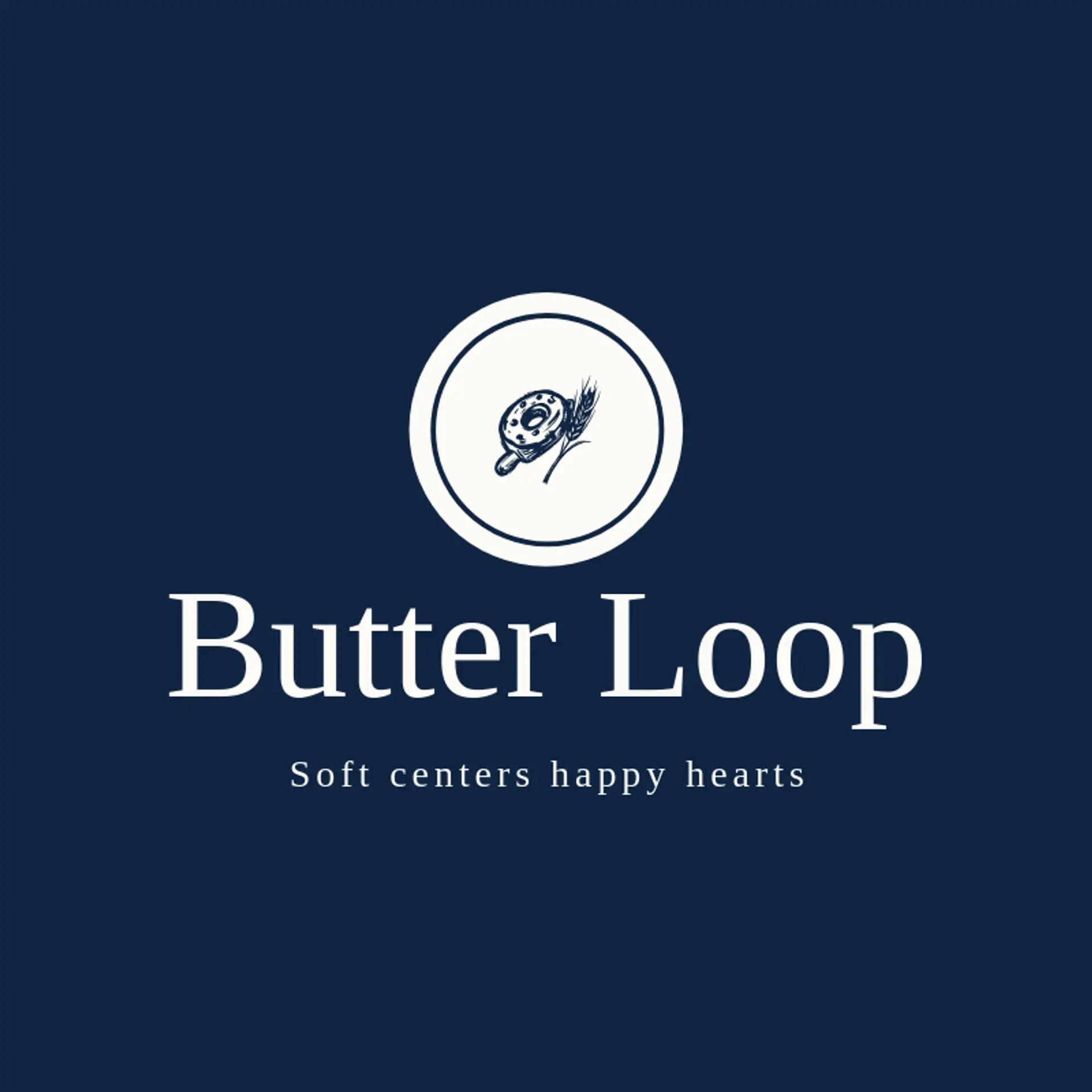 Butter Loop logo for donut