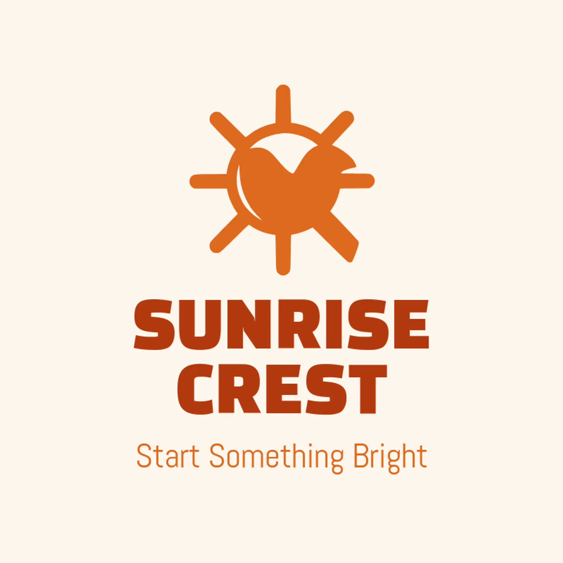 Sunrise Crest logo for cardinal