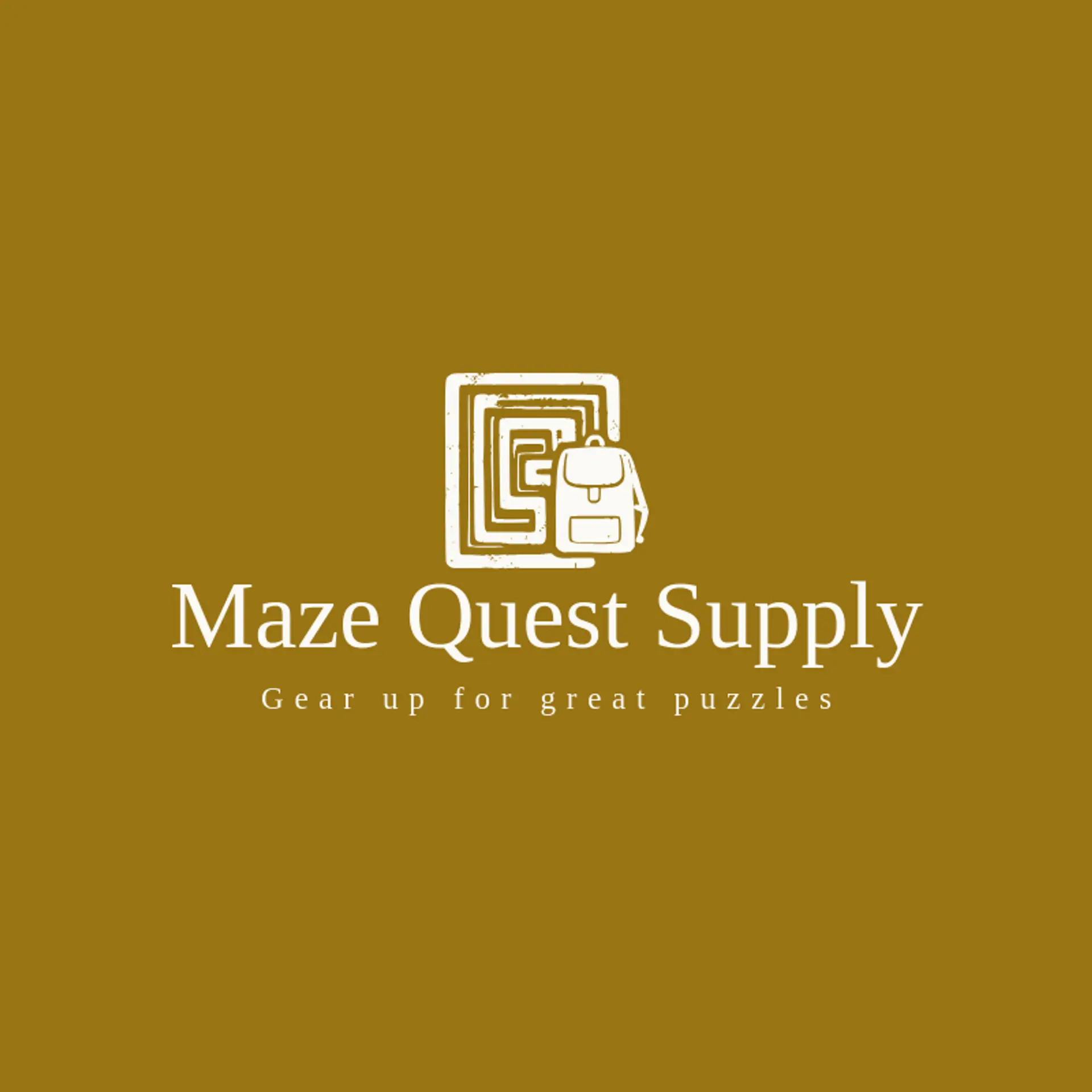 Maze Quest Supply logo for maze