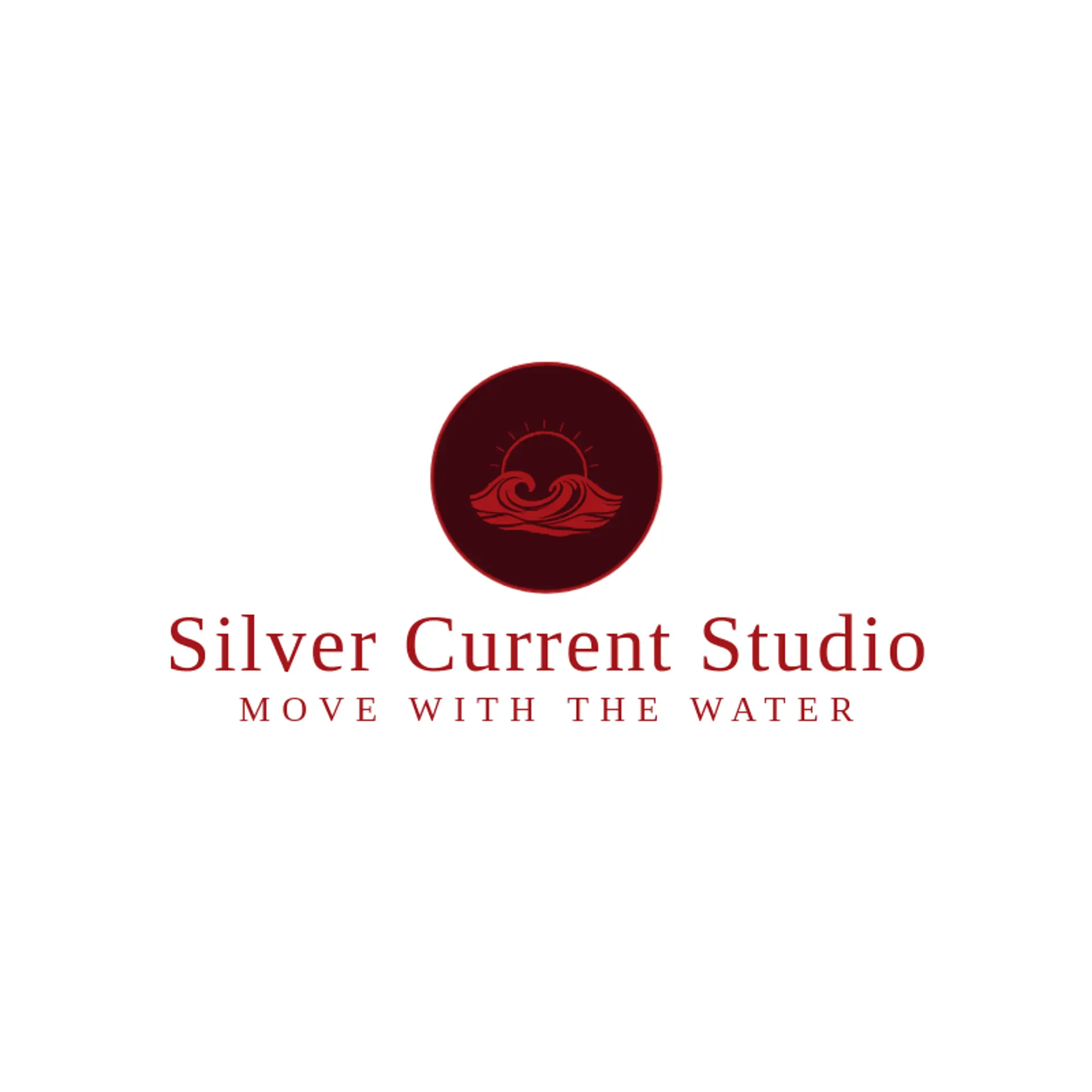 Silver Current Studio logo for tide