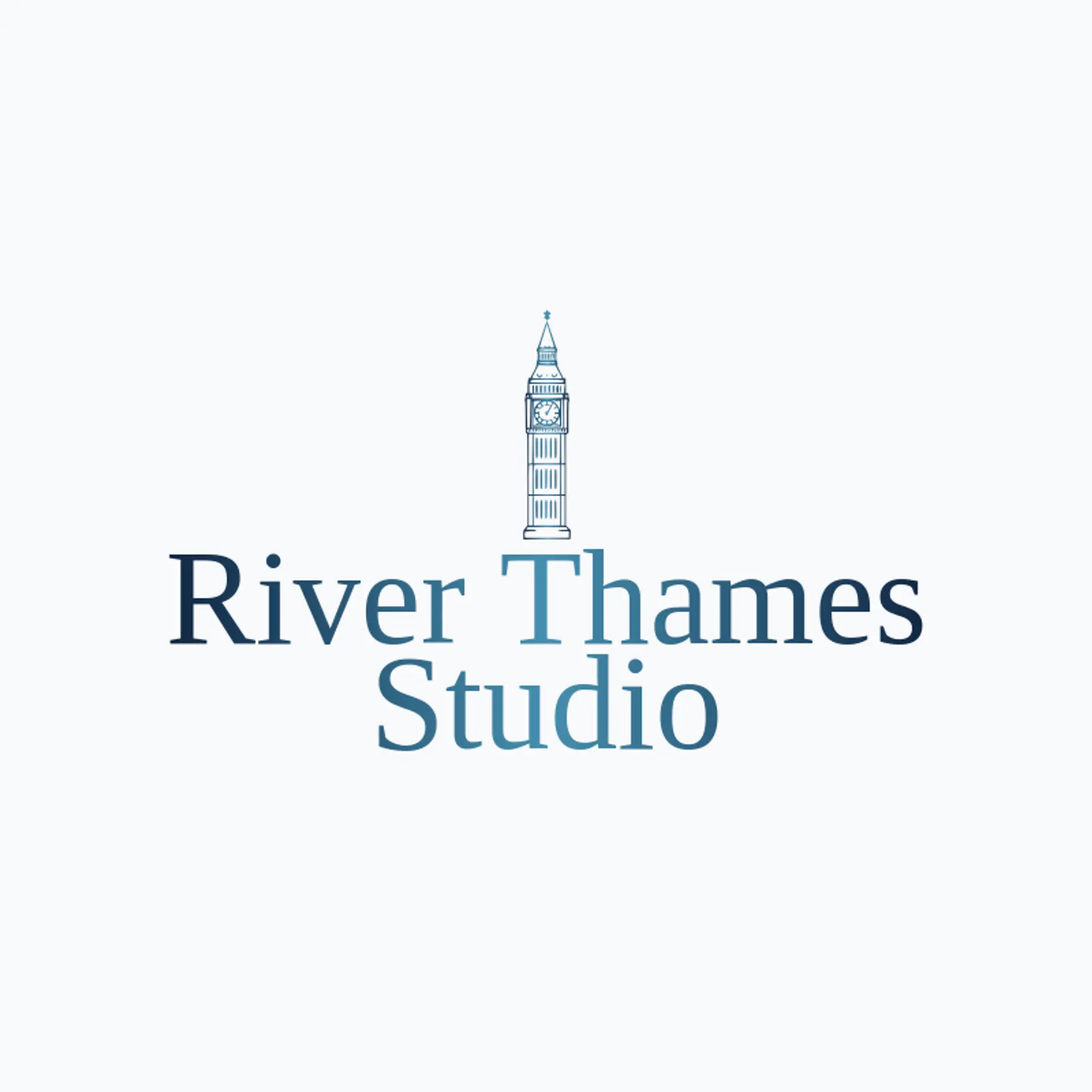 River Thames Studio logo for london
