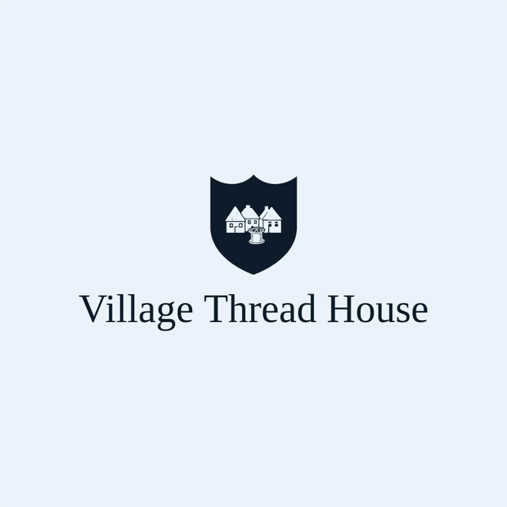 Village Thread House logo for village