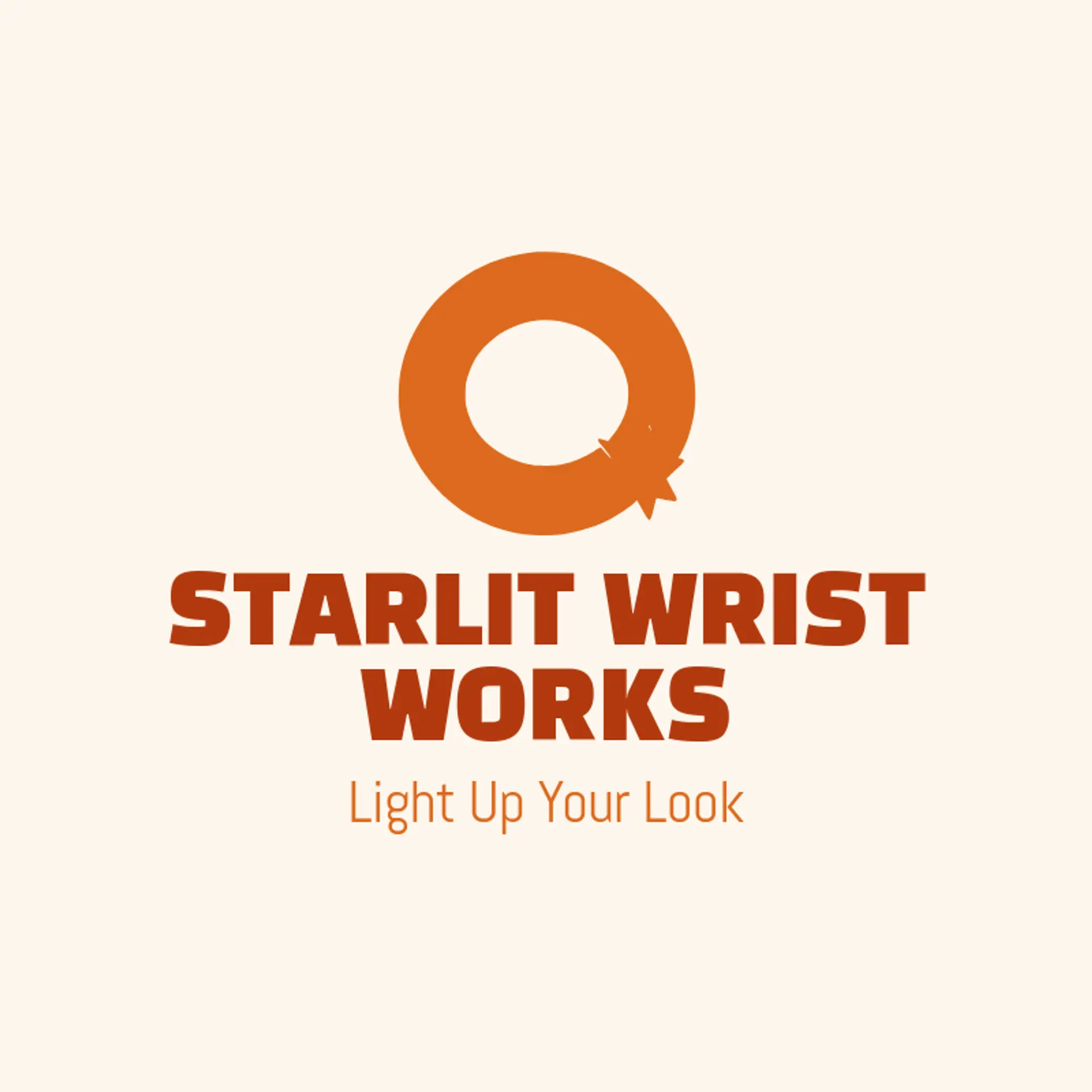Starlit Wrist Works logo for bracelet