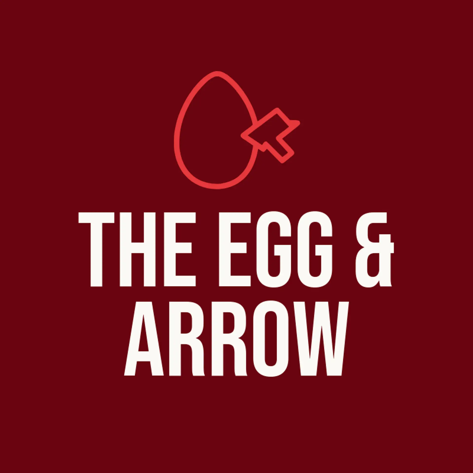 The Egg & Arrow logo for easter