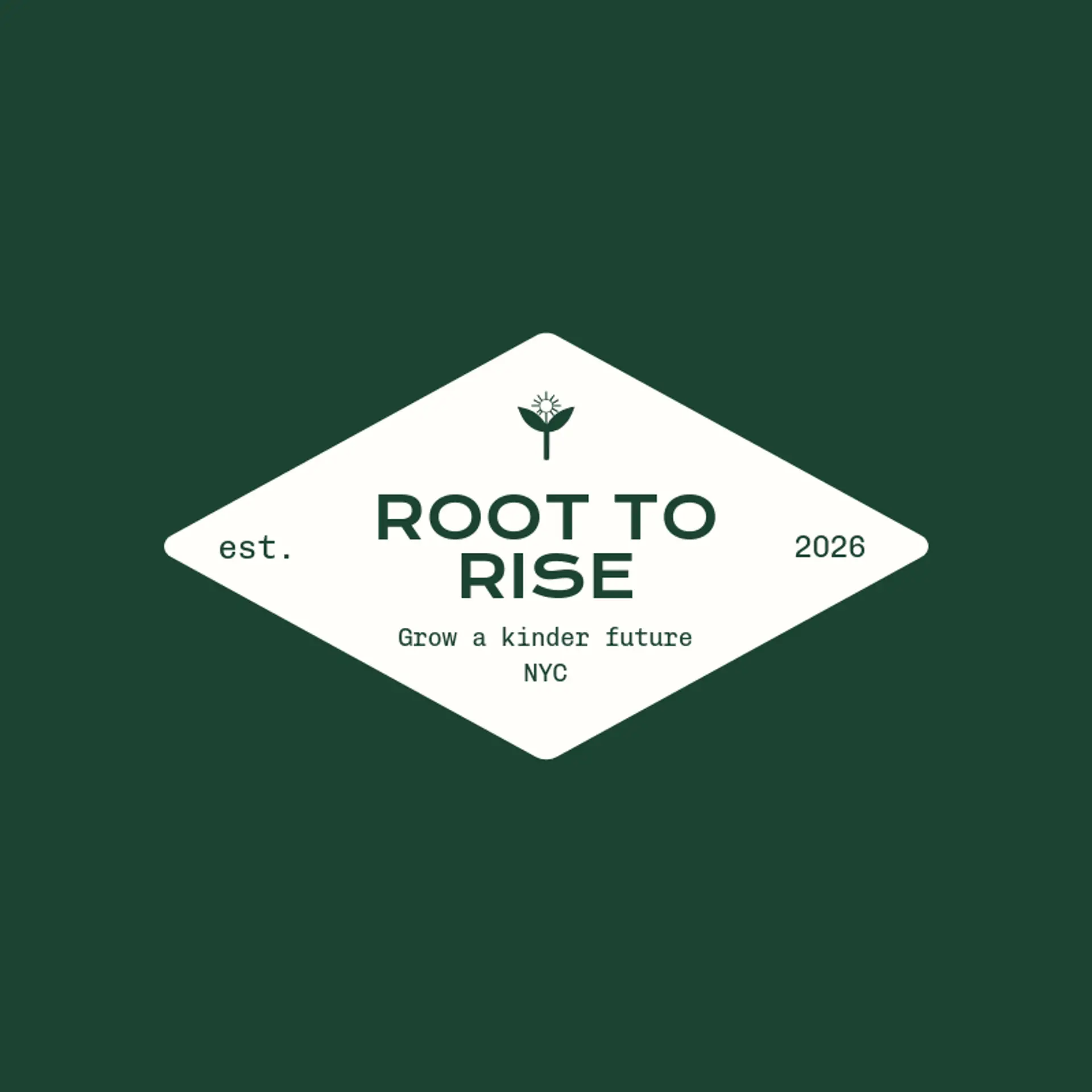 Root To Rise logo for vegan