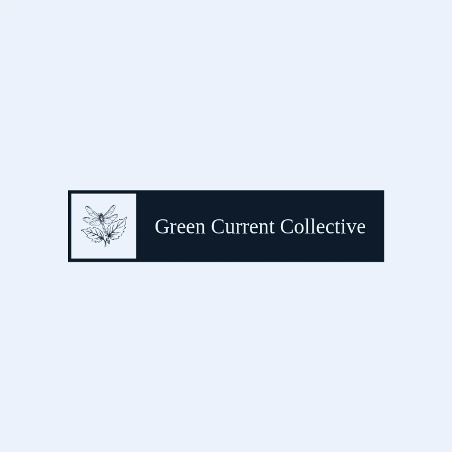 Green Current Collective logo for dragonfly