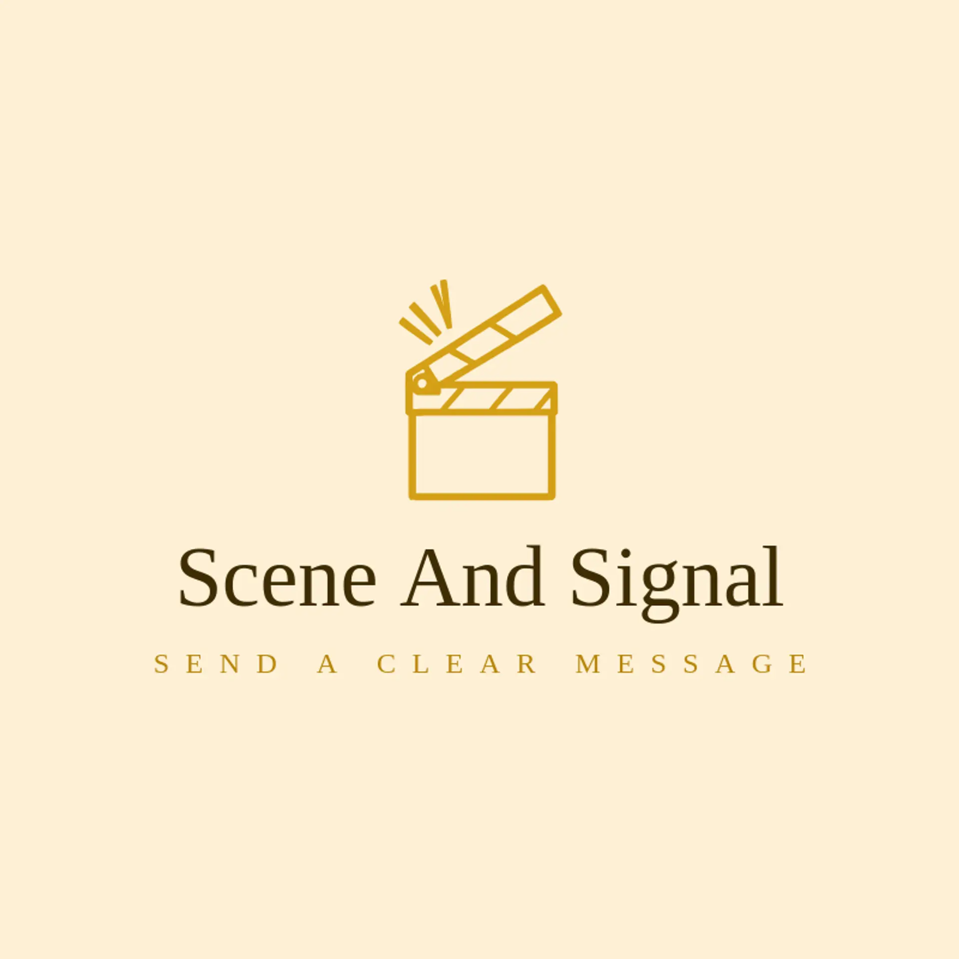 Scene And Signal logo for film