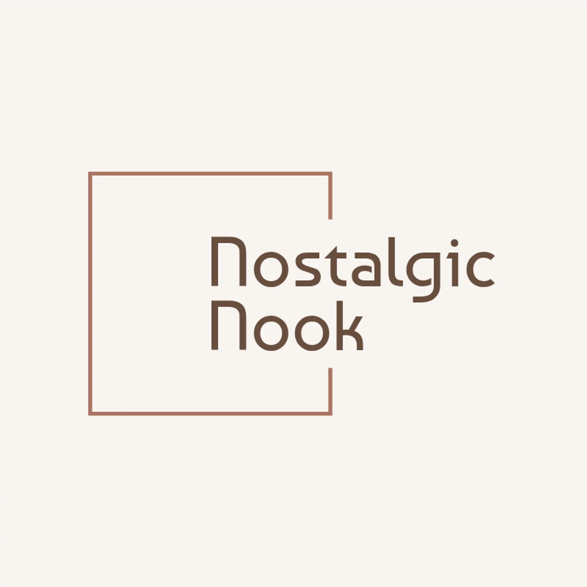 Nostalgic Nook logo for classic fashion