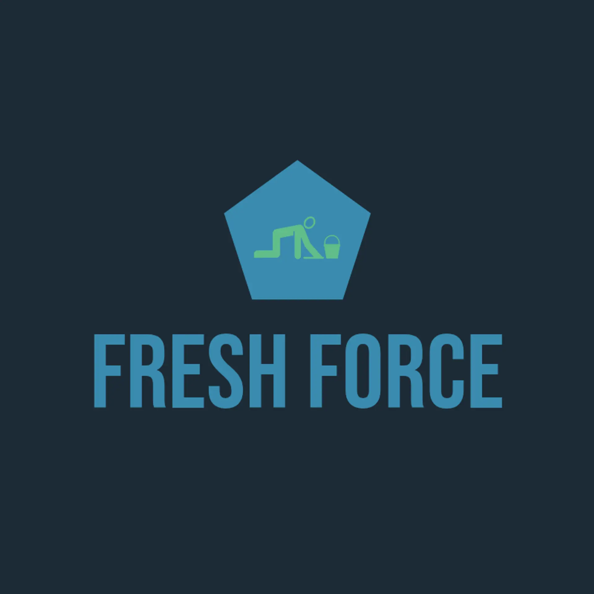 Fresh Force logo for cleaning company