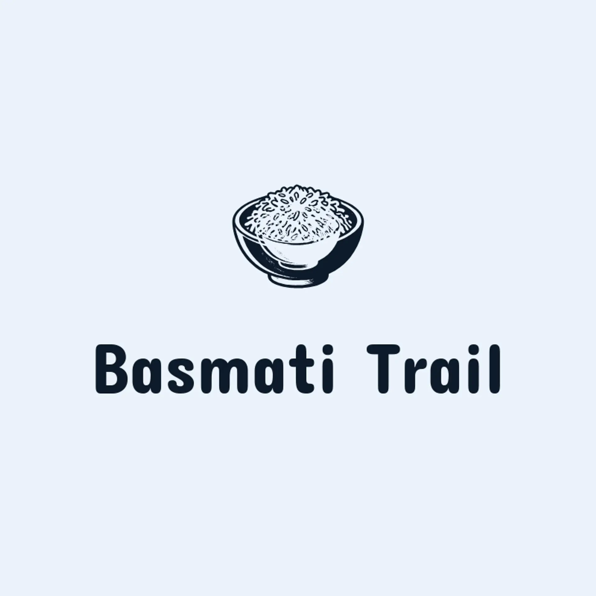 Basmati Trail logo for biryani
