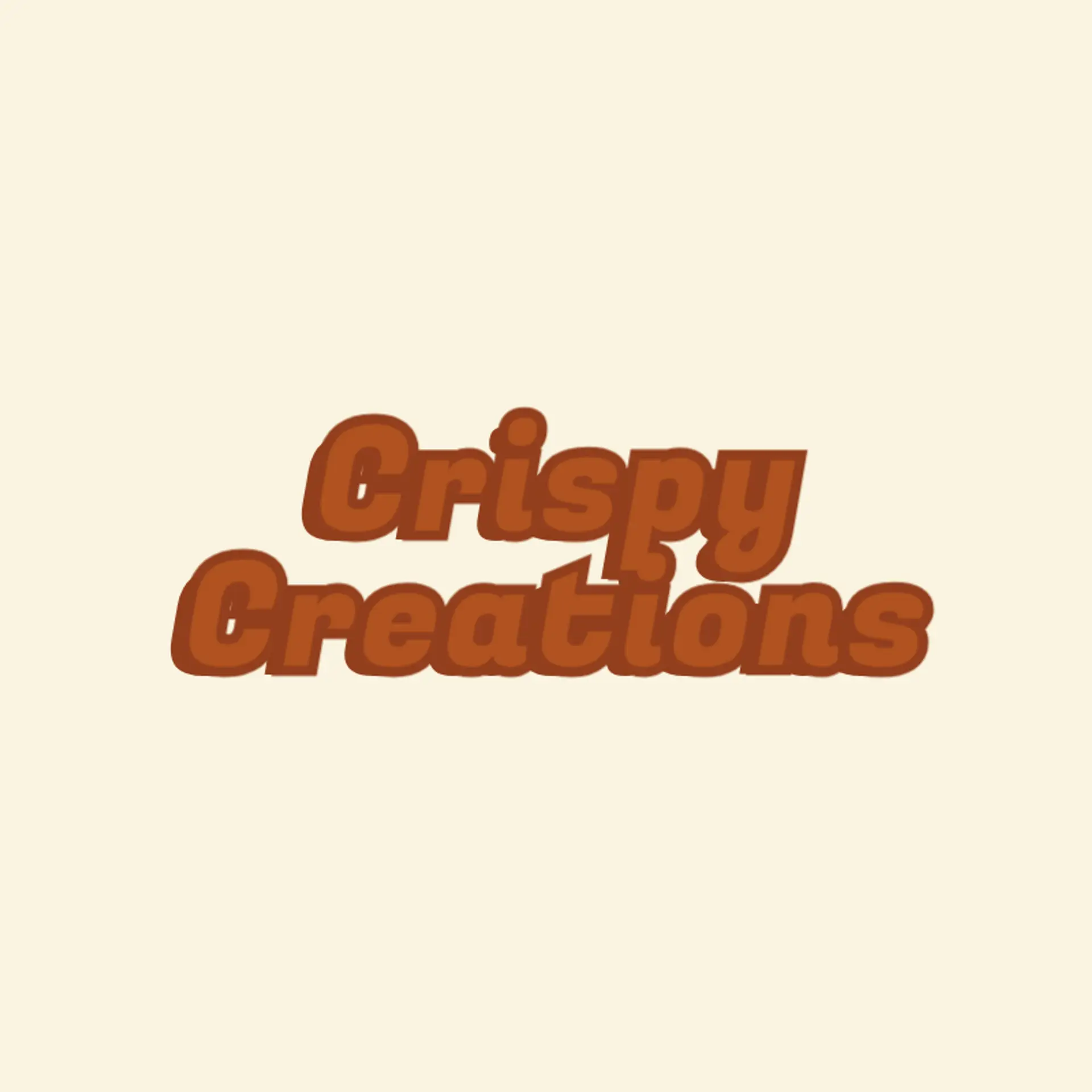 Crispy Creations logo for bbq restaurant