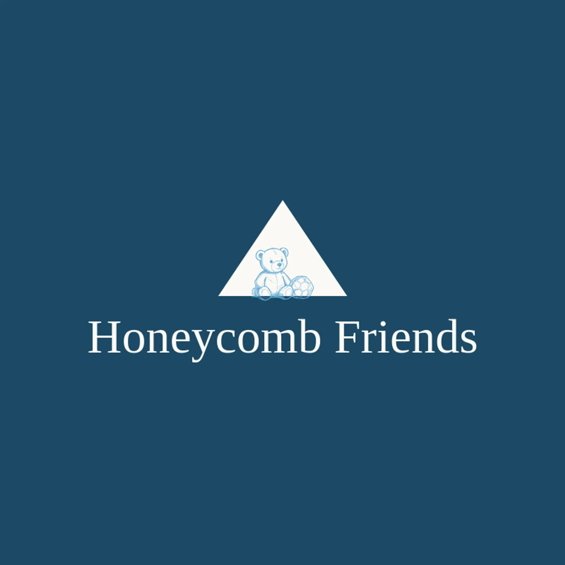 Honeycomb Friends logo for teddy bear