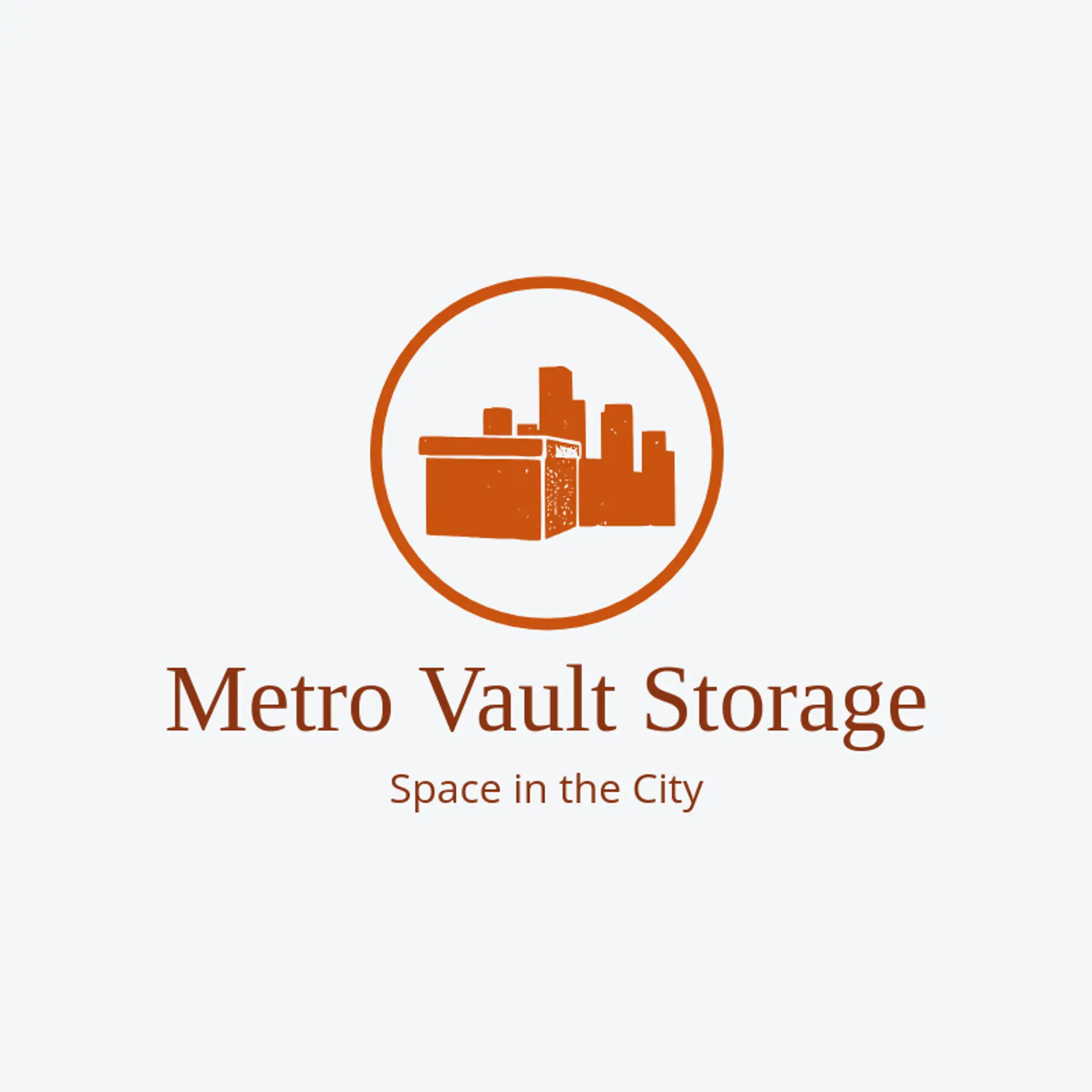 Metro Vault Storage logo for storage