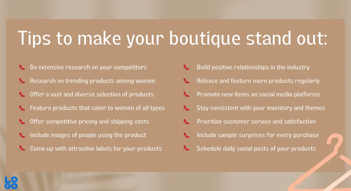 Tips to promote your boutique and stand out