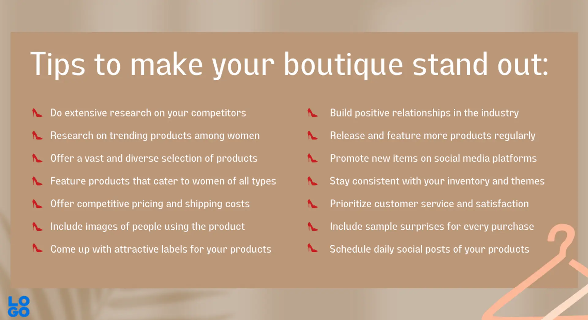 Tips to promote your boutique and stand out
