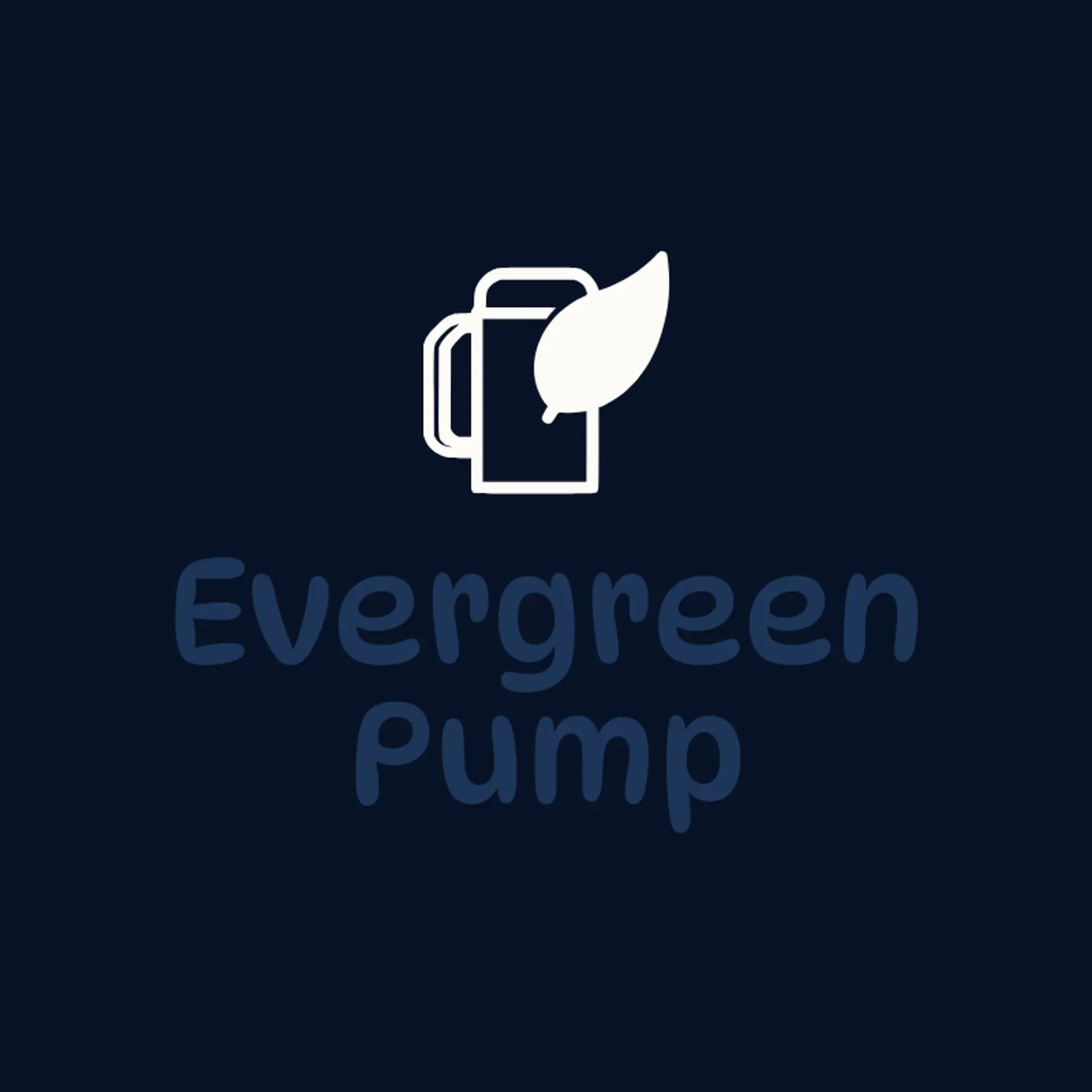 Evergreen Pump logo for gas station