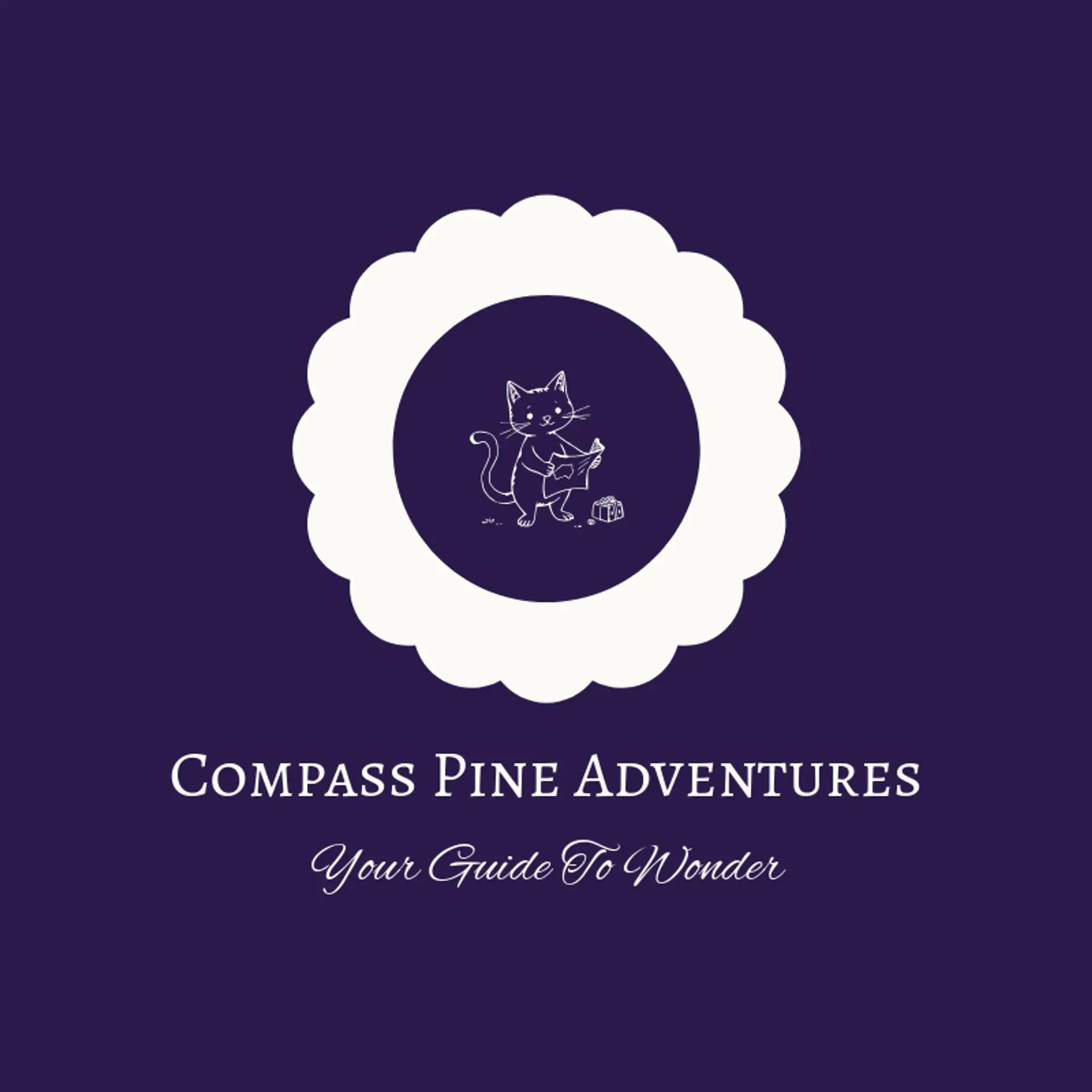 Compass Pine Adventures logo for pathfinder