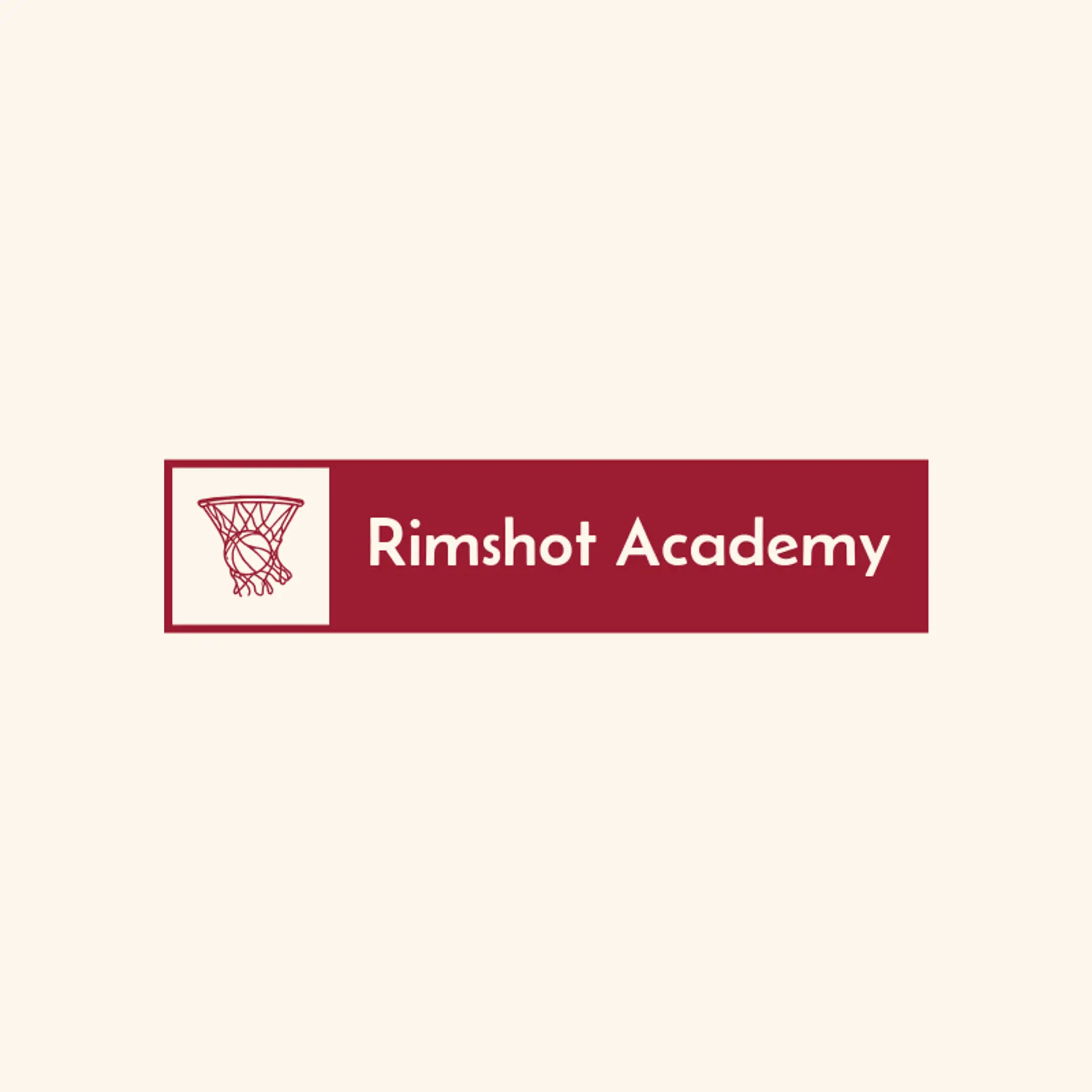 Rimshot Academy logo for basketball