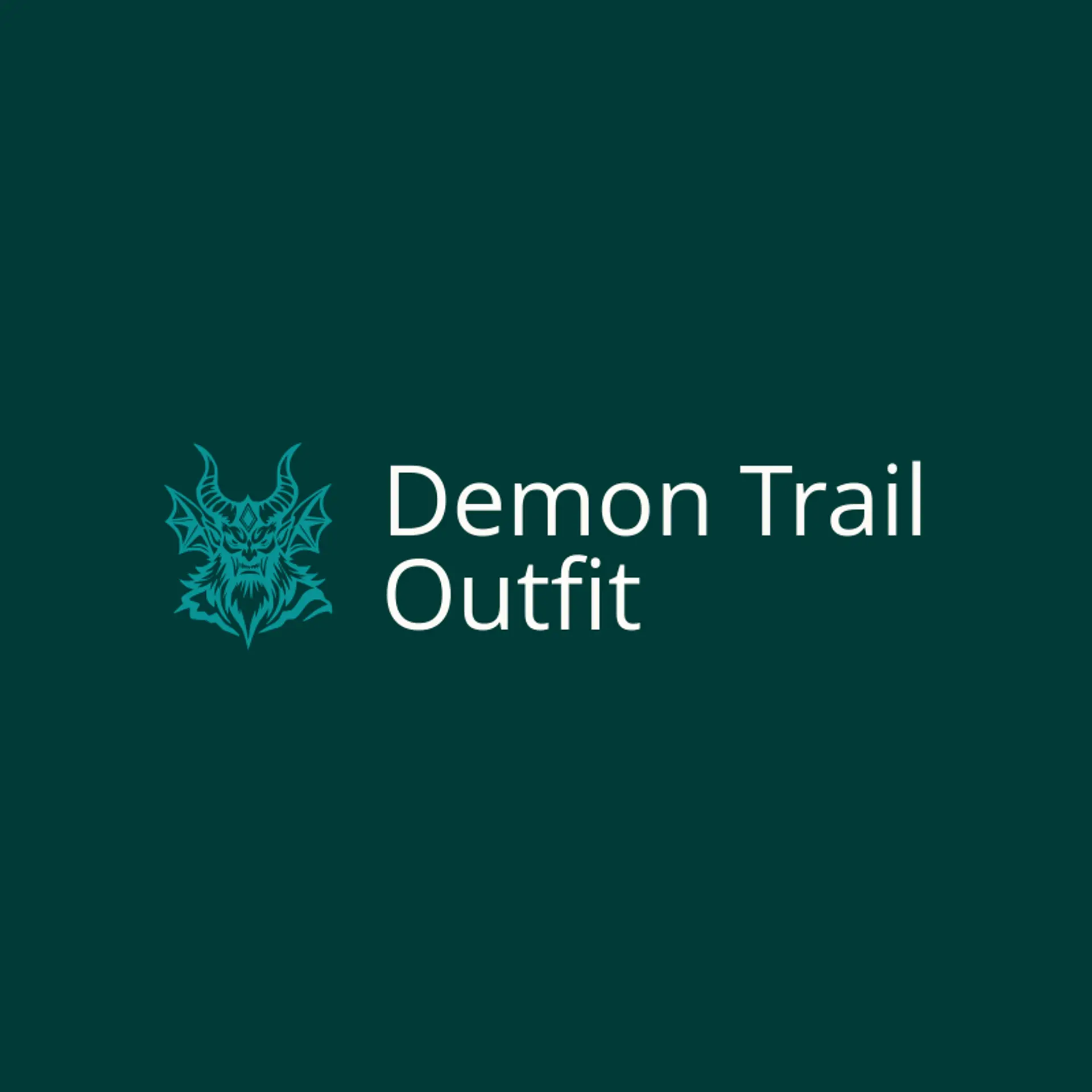 Demon Trail Outfit logo for demon