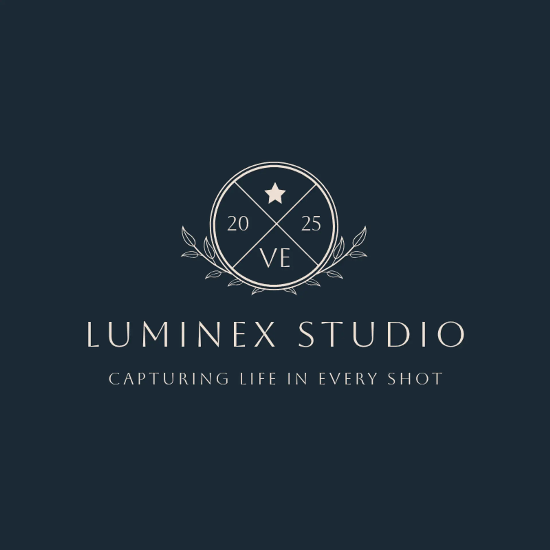 LensCrafters Studio logo for photography business
