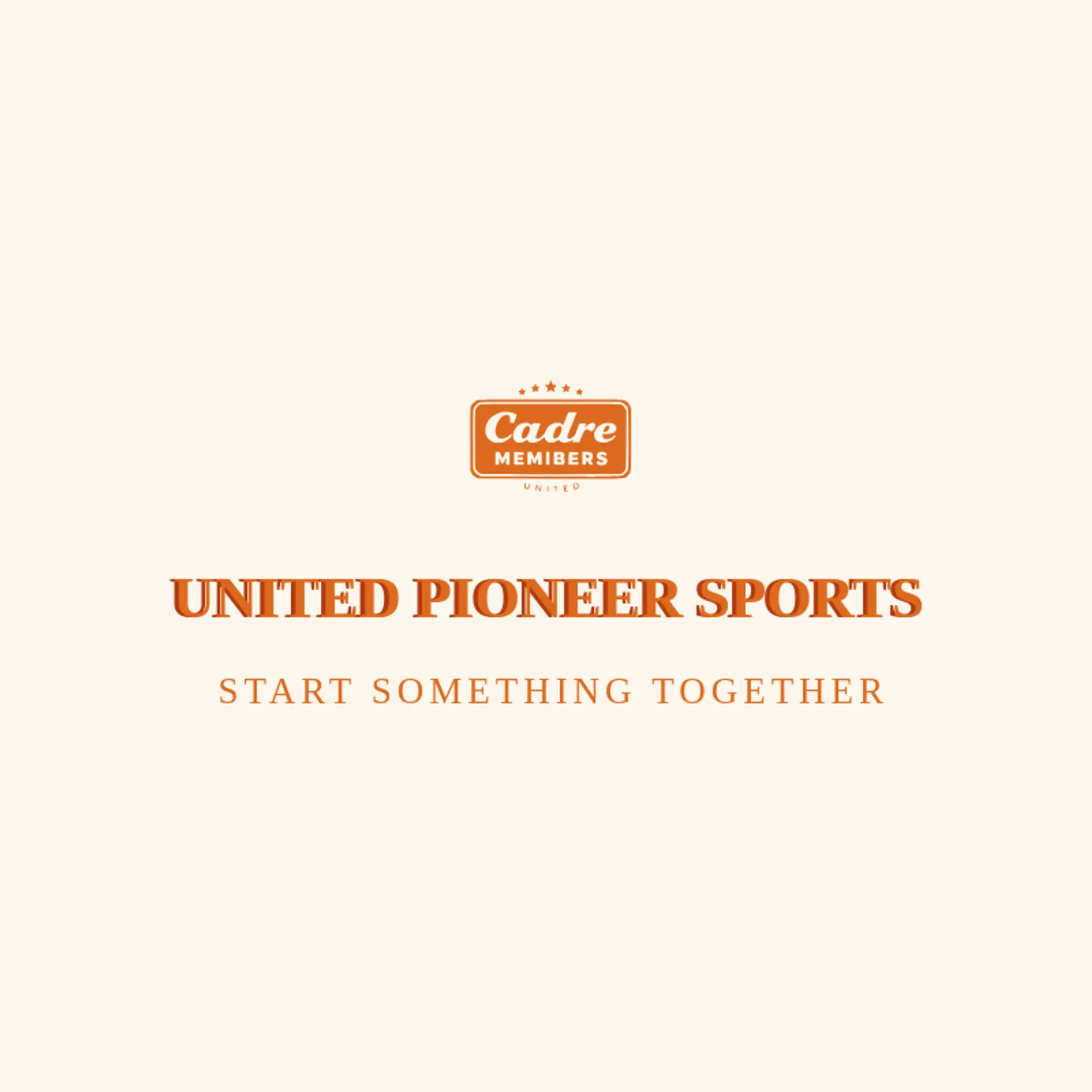 United Pioneer Sports logo for united