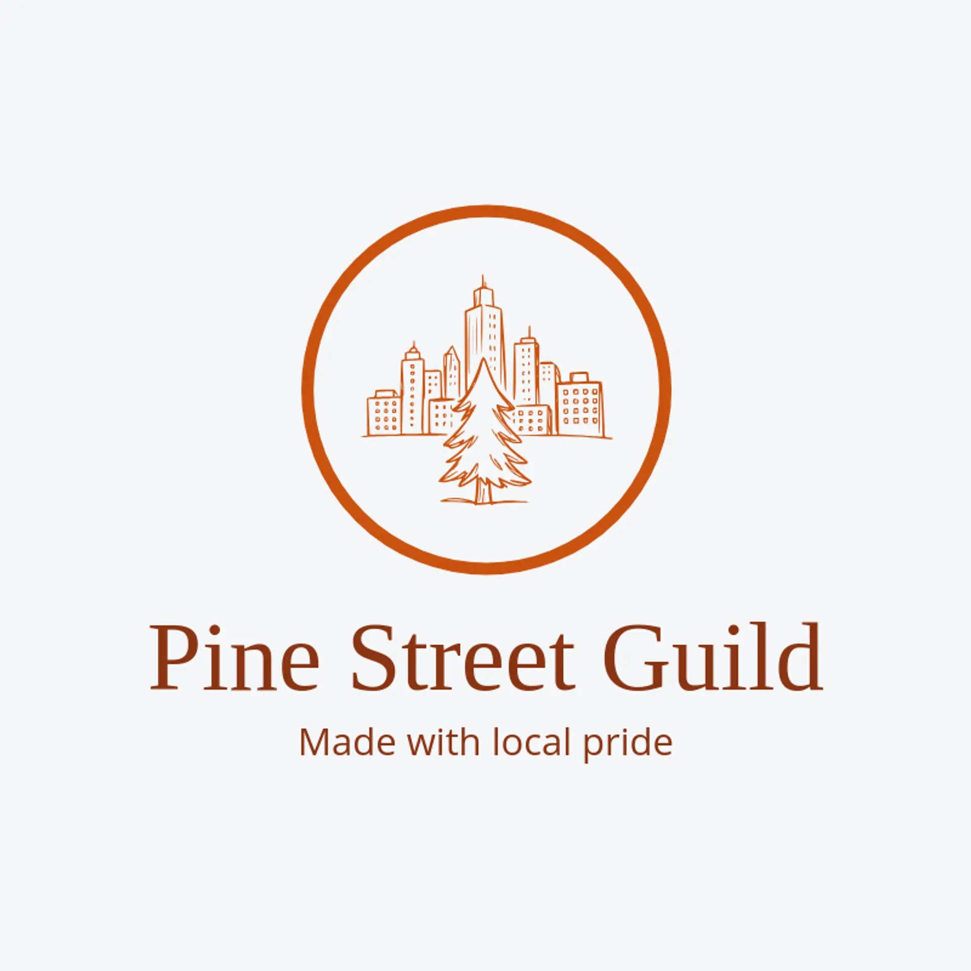 Pine Street Guild logo for urban