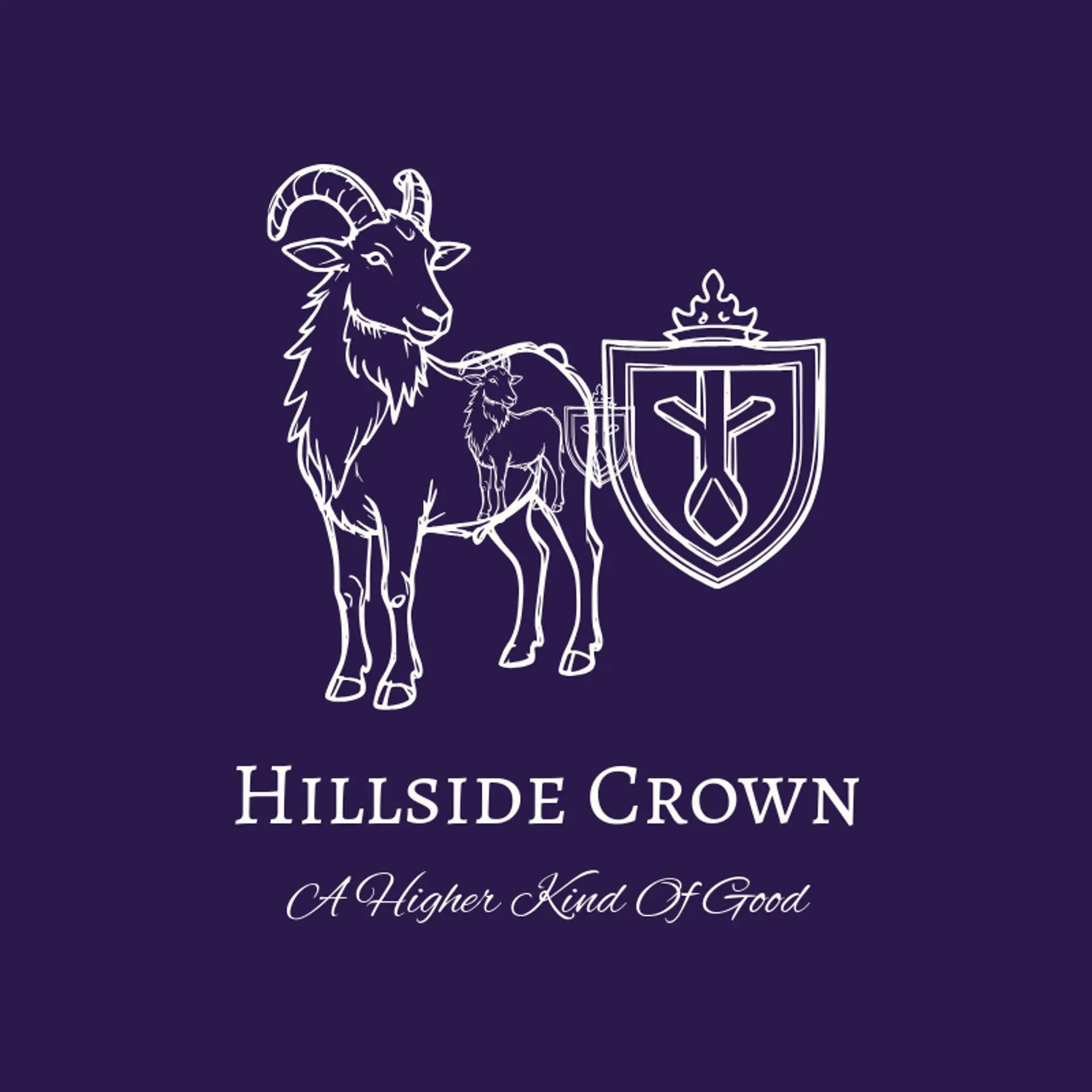 Hillside Crown logo for goat