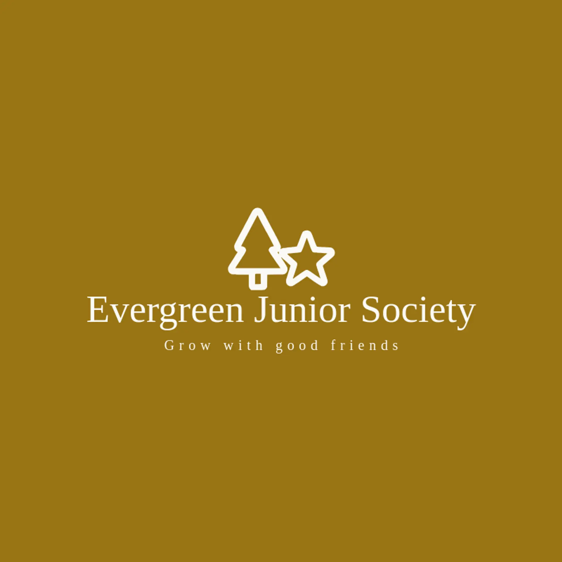 Evergreen Junior Society logo for youth