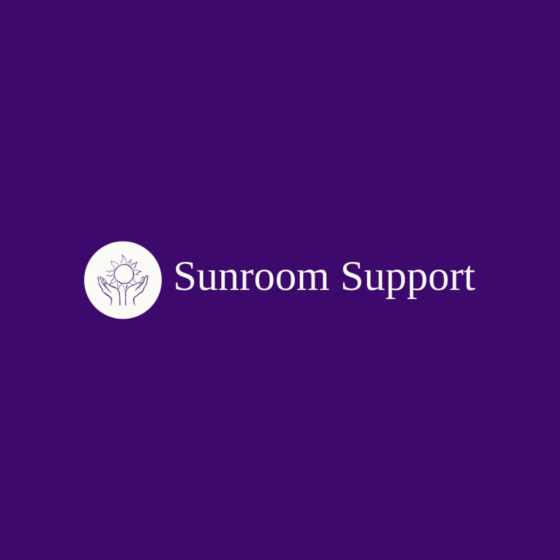 Sunroom Support logo for donation