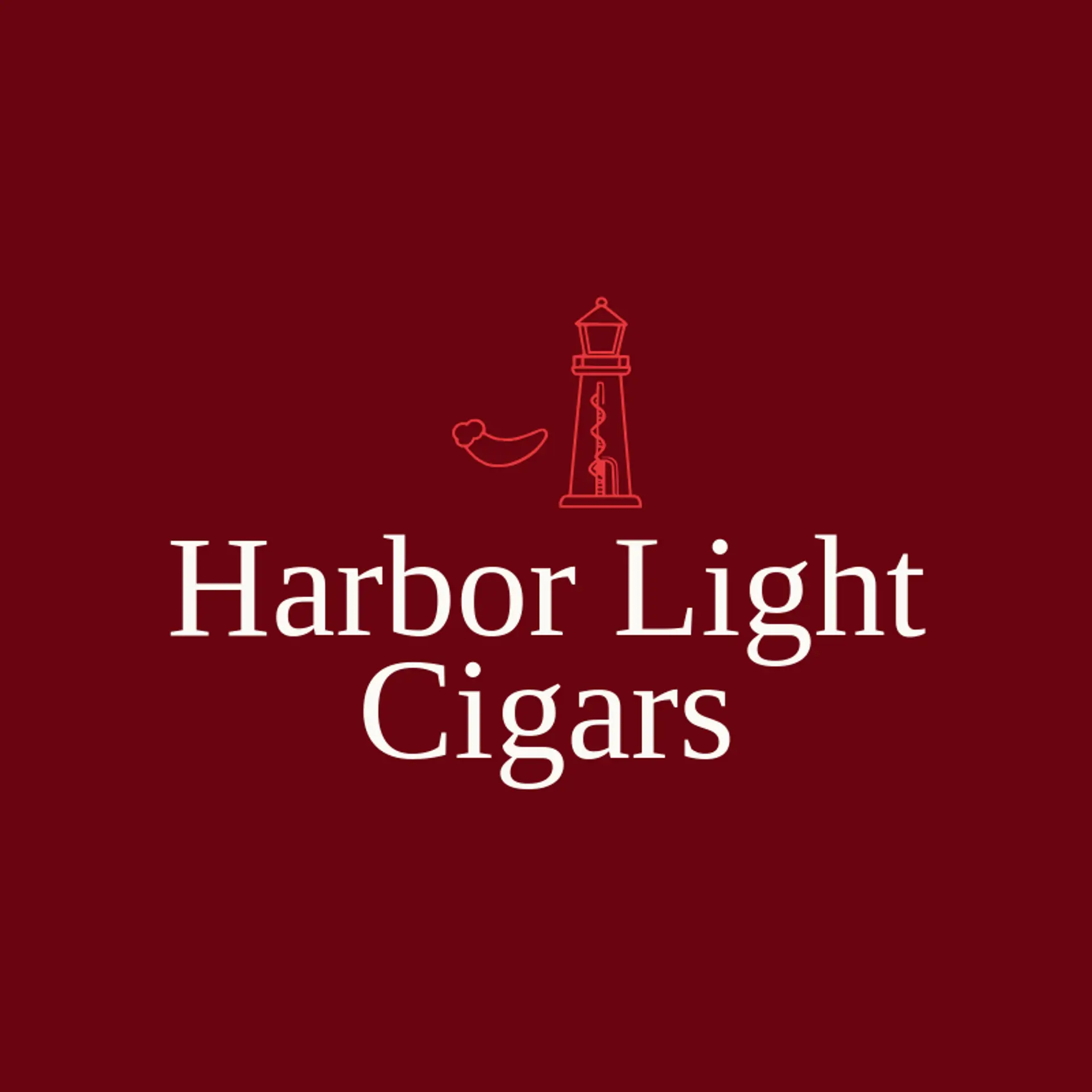 Harbor Light Cigars logo for cigar