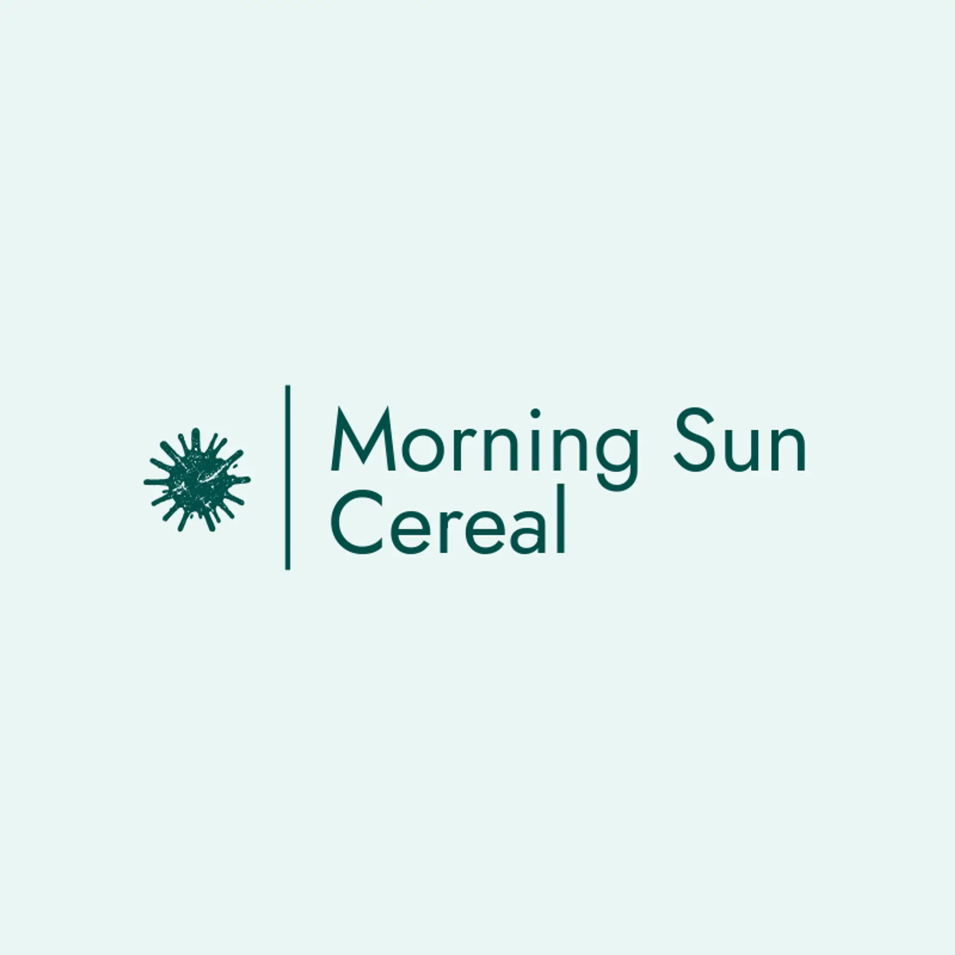 Morning Sun Cereal logo for cereal