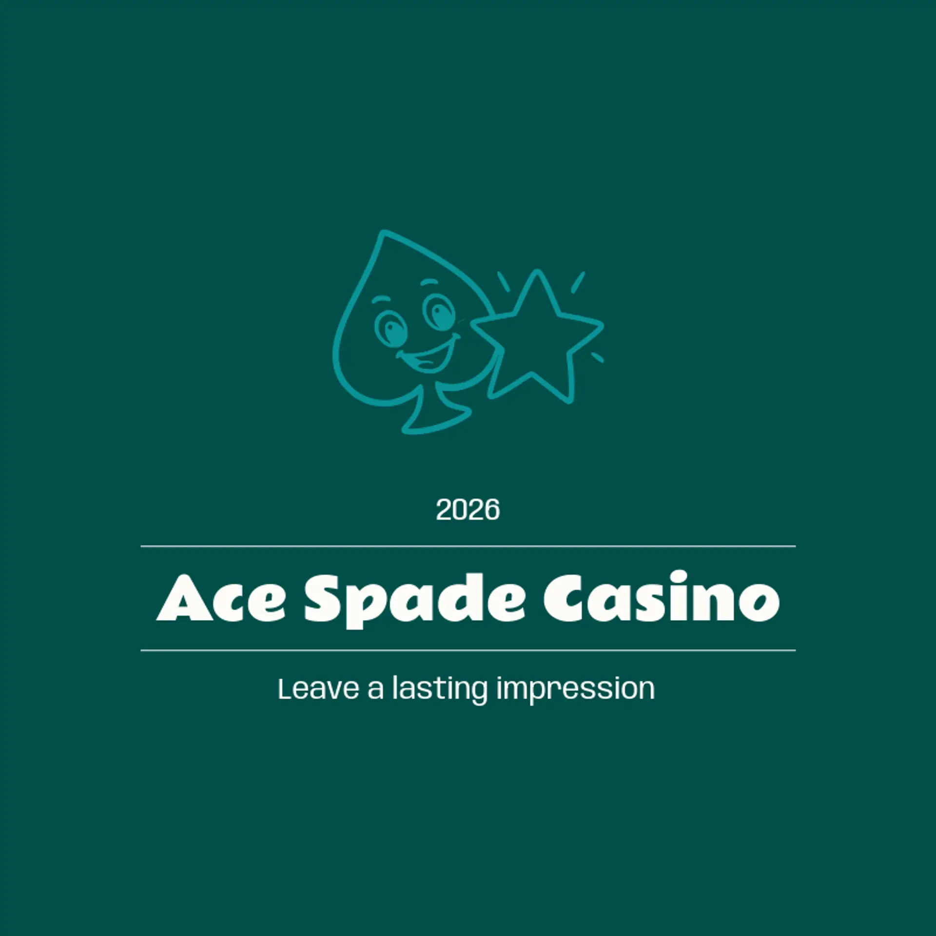 Ace Spade Casino logo for casino