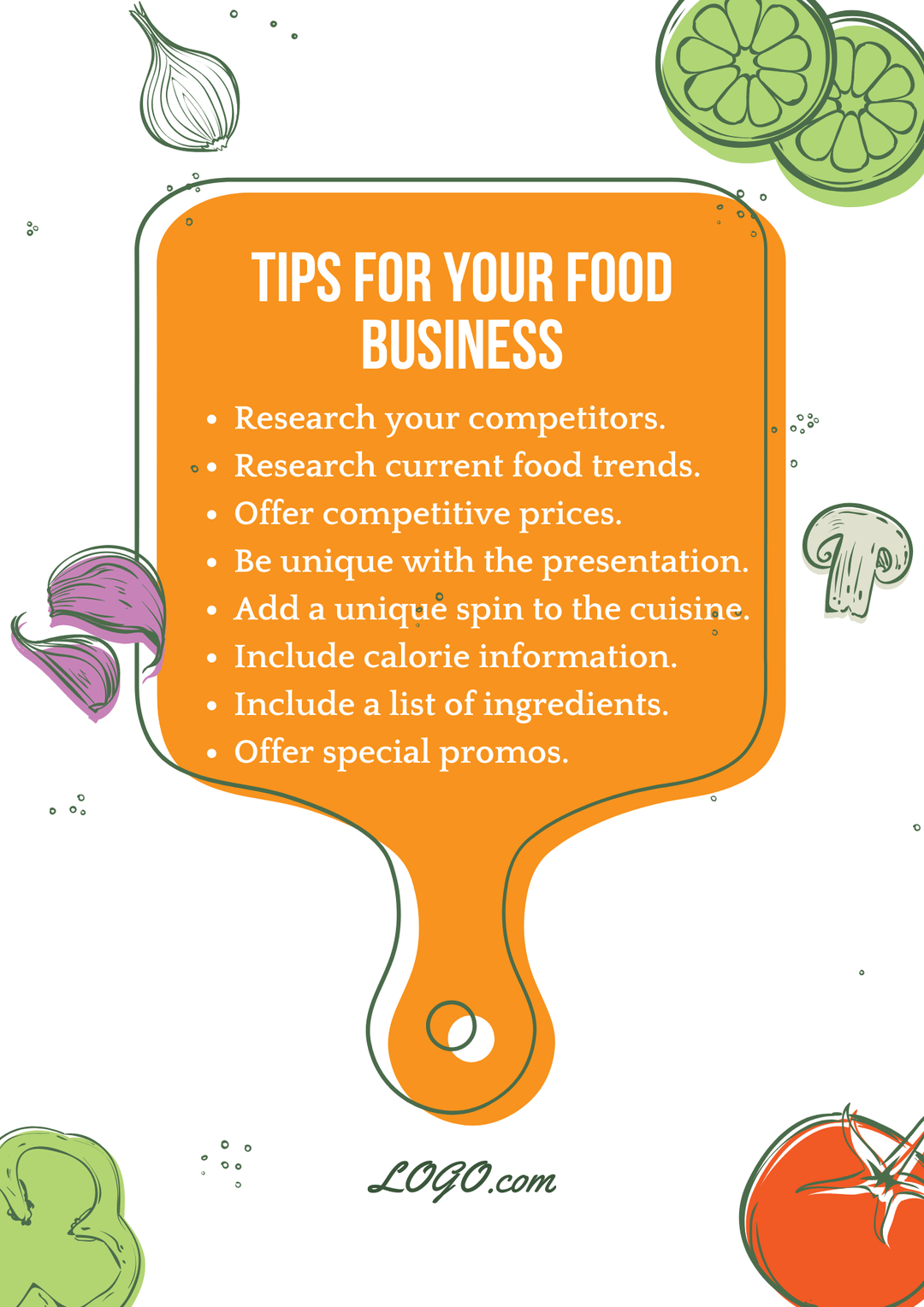 Tips to promote your food business