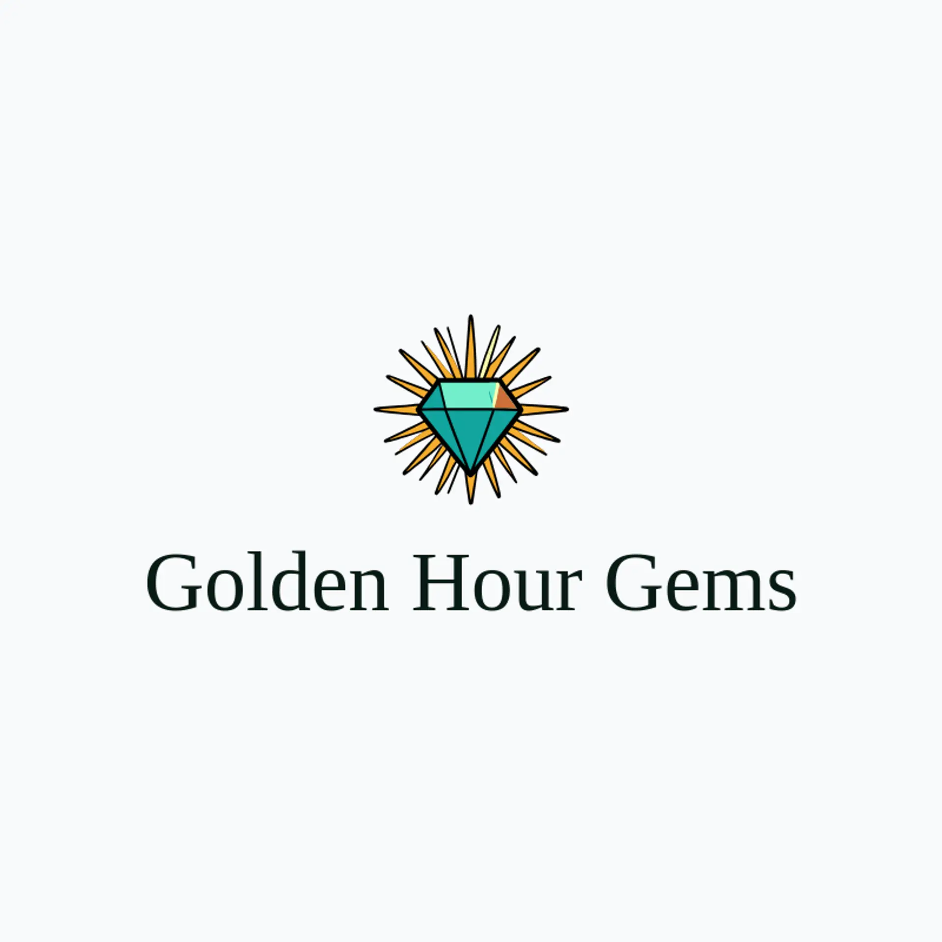 Golden Hour Gems logo for jewel