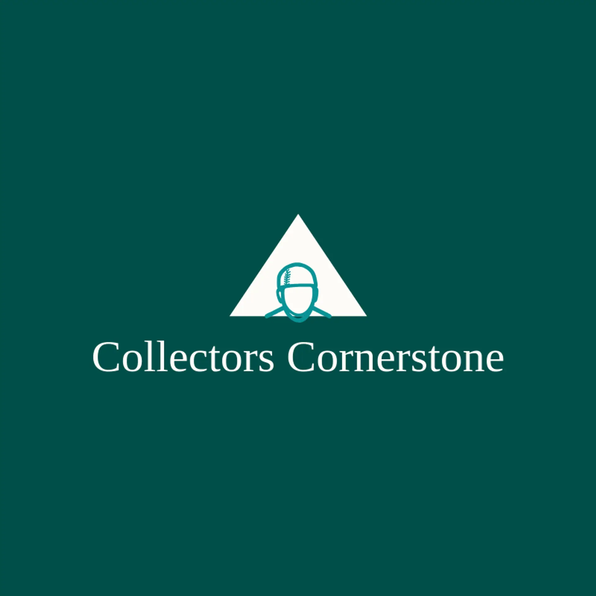 Collectors Cornerstone logo for sports card