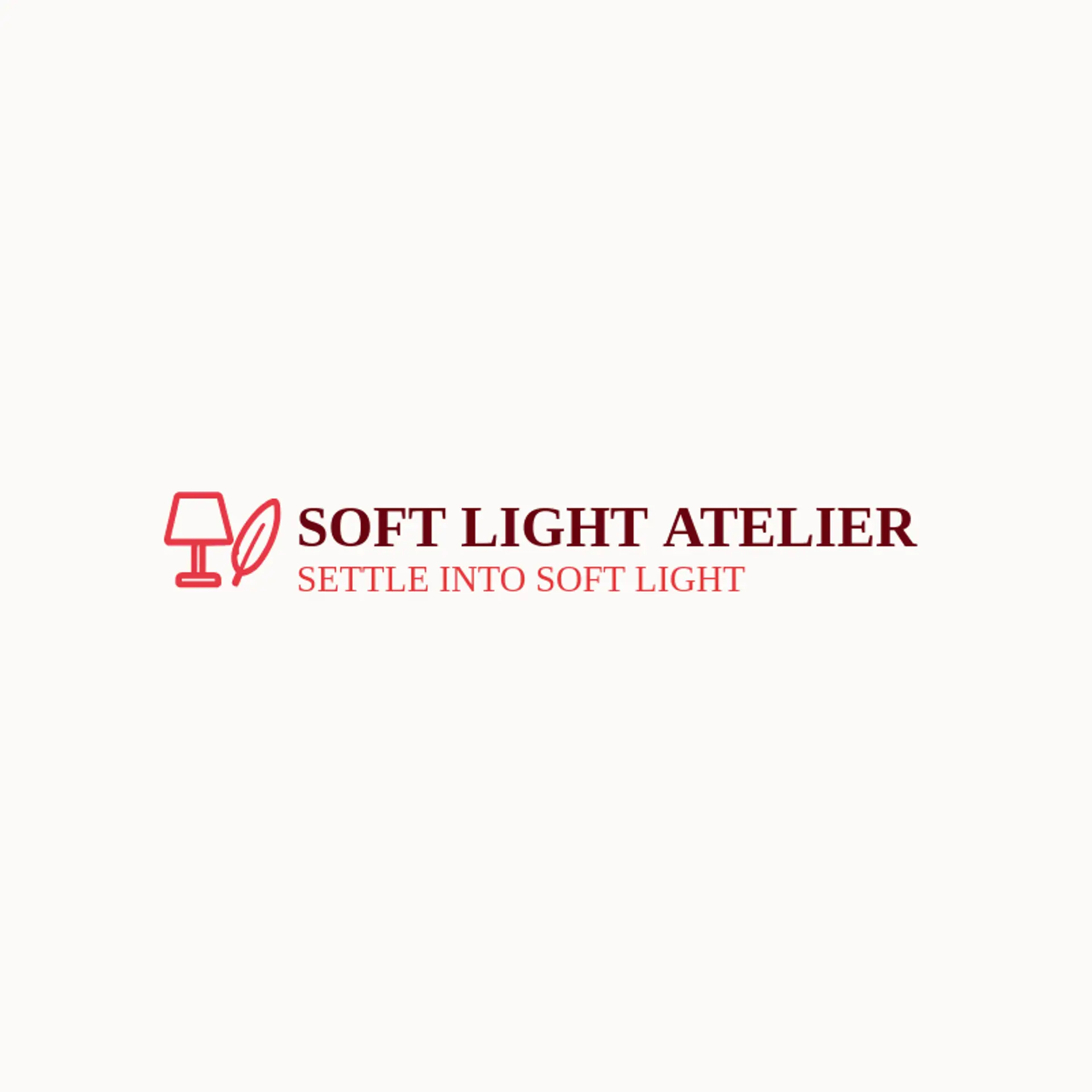 Soft Light Atelier logo for lamp