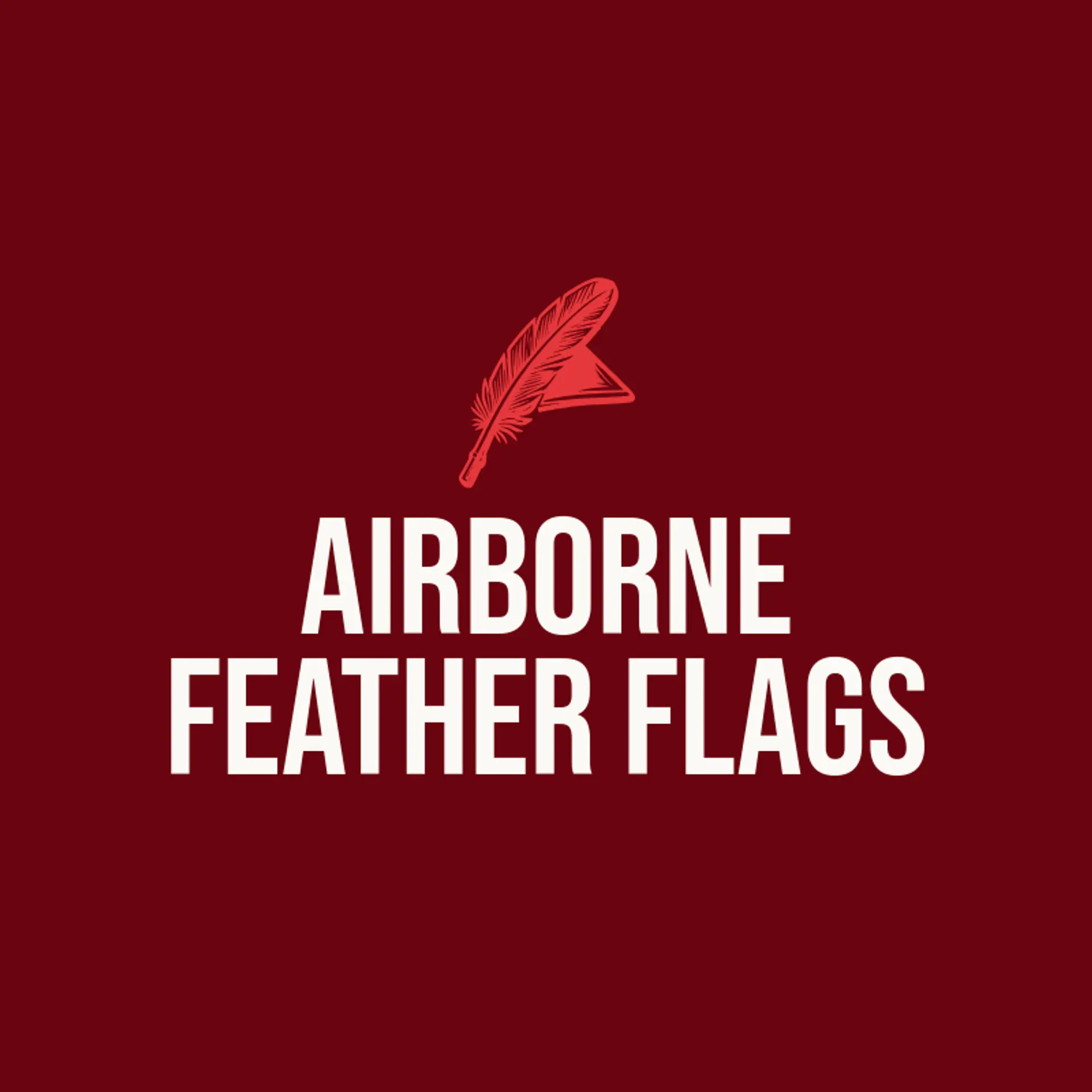 Airborne Feather Flags logo for flag