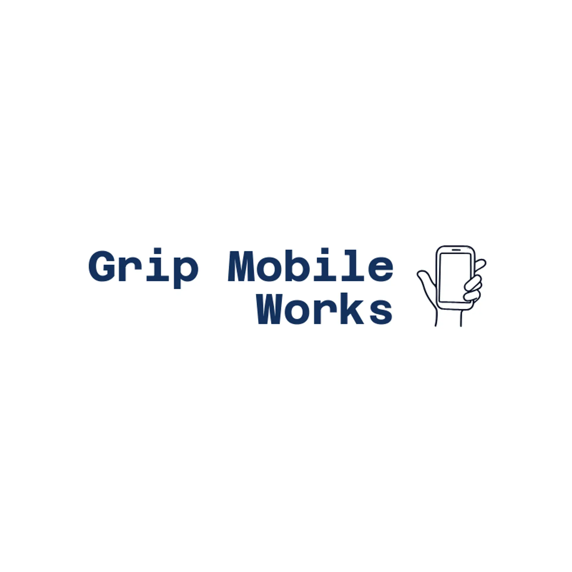 Grip Mobile Works logo for cell phone