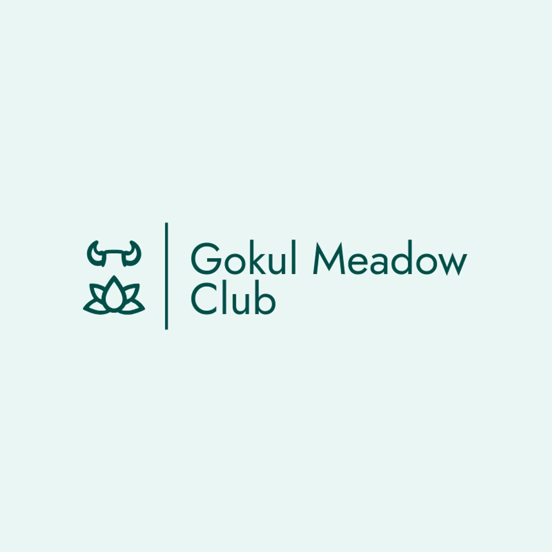 Gokul Meadow Club logo for krishna